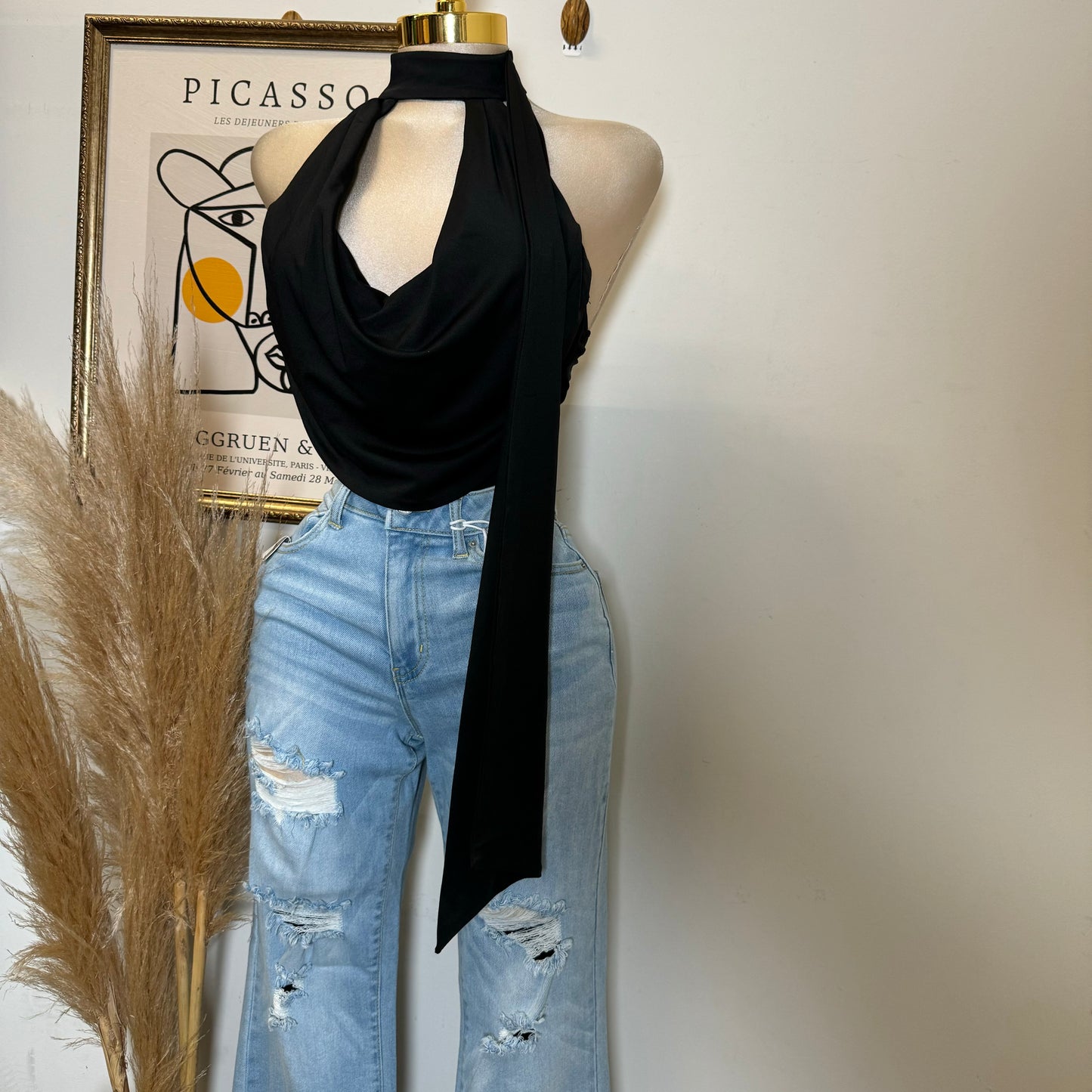 Evonne Top-Black