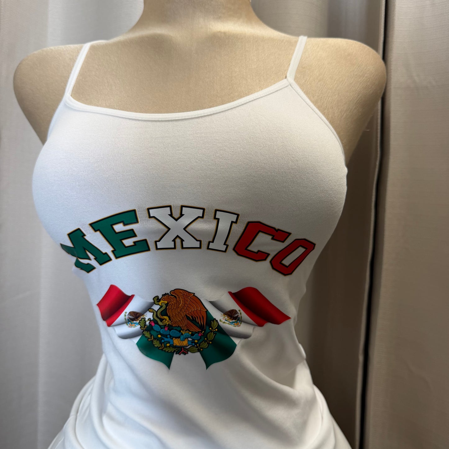 Spaghetti Mexico Top-White