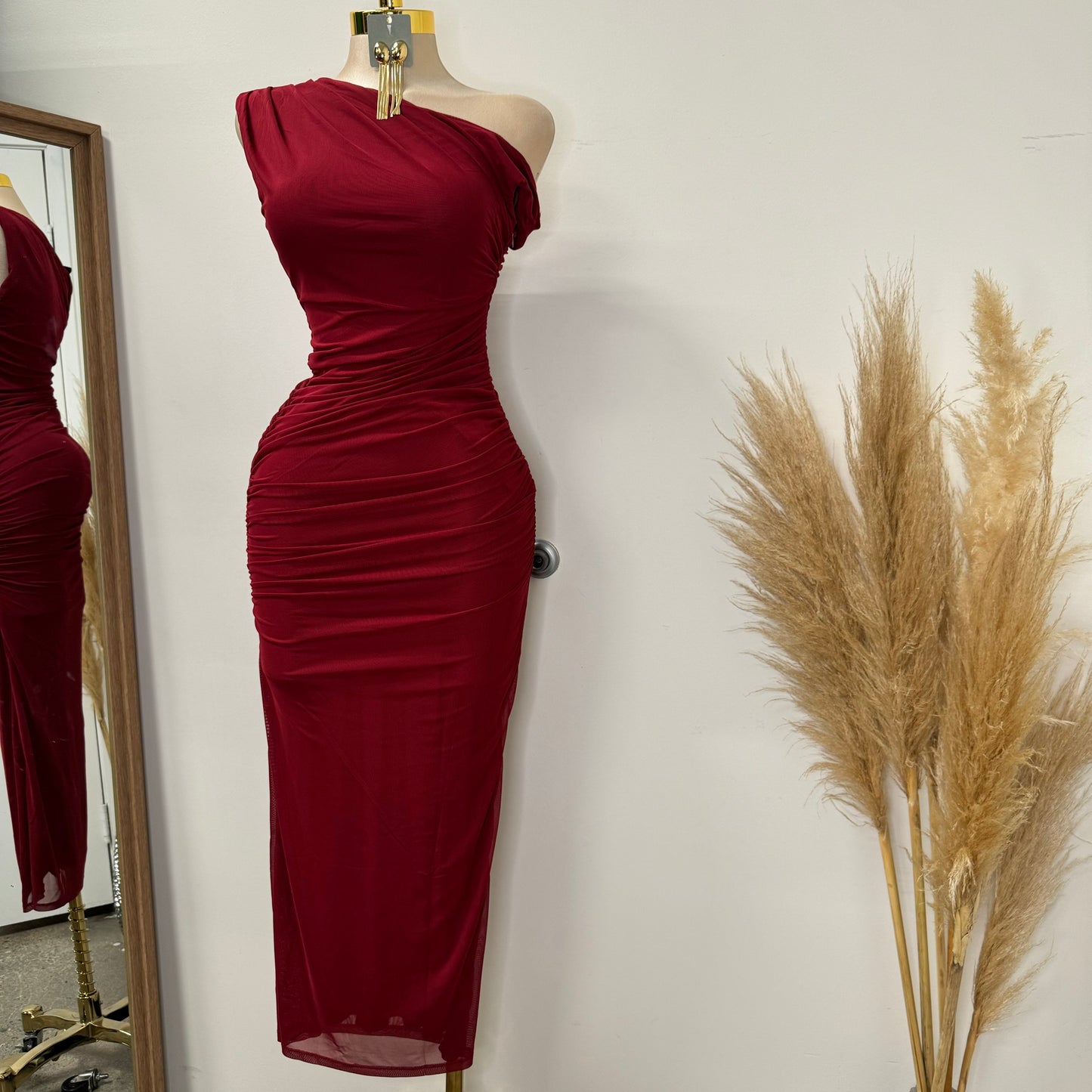 Luxi Dress-Red