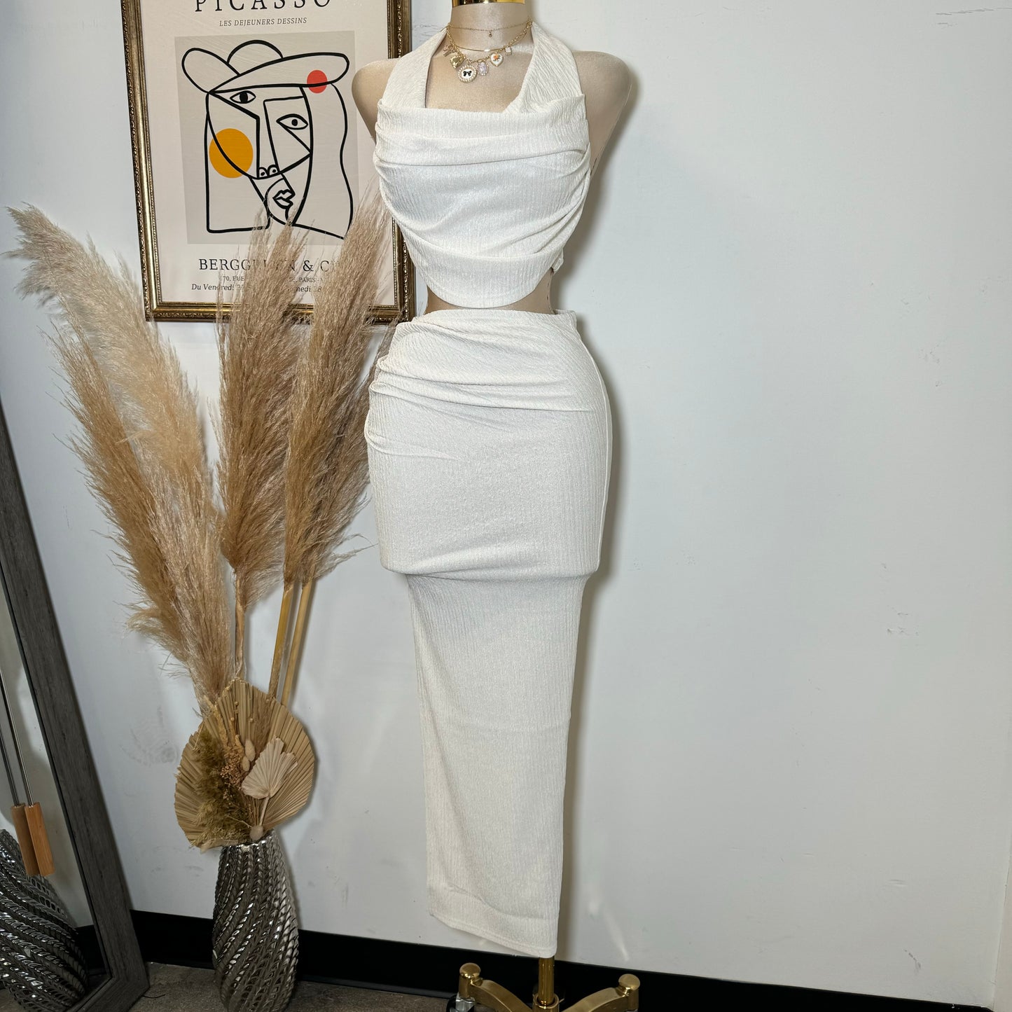 Coco Two piece Set-Cream