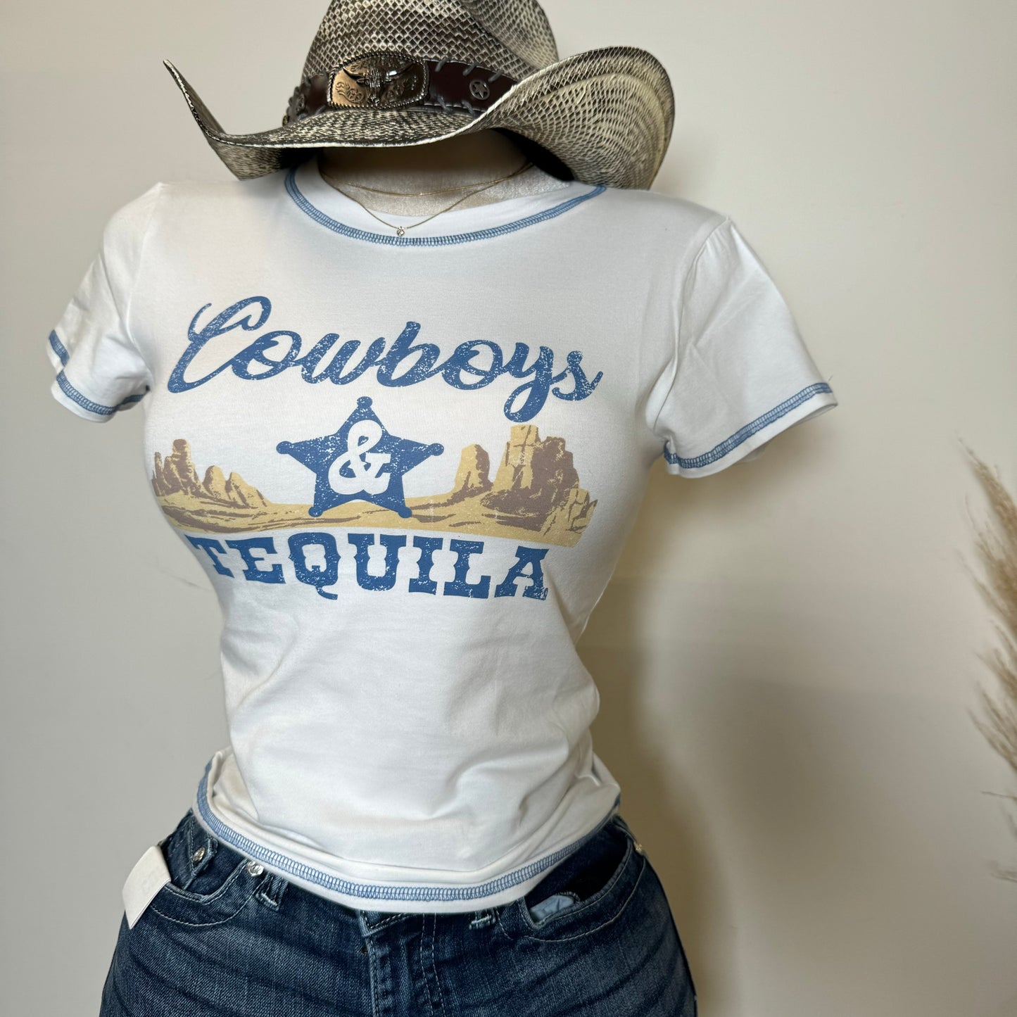 Cowboys and Tequila-White