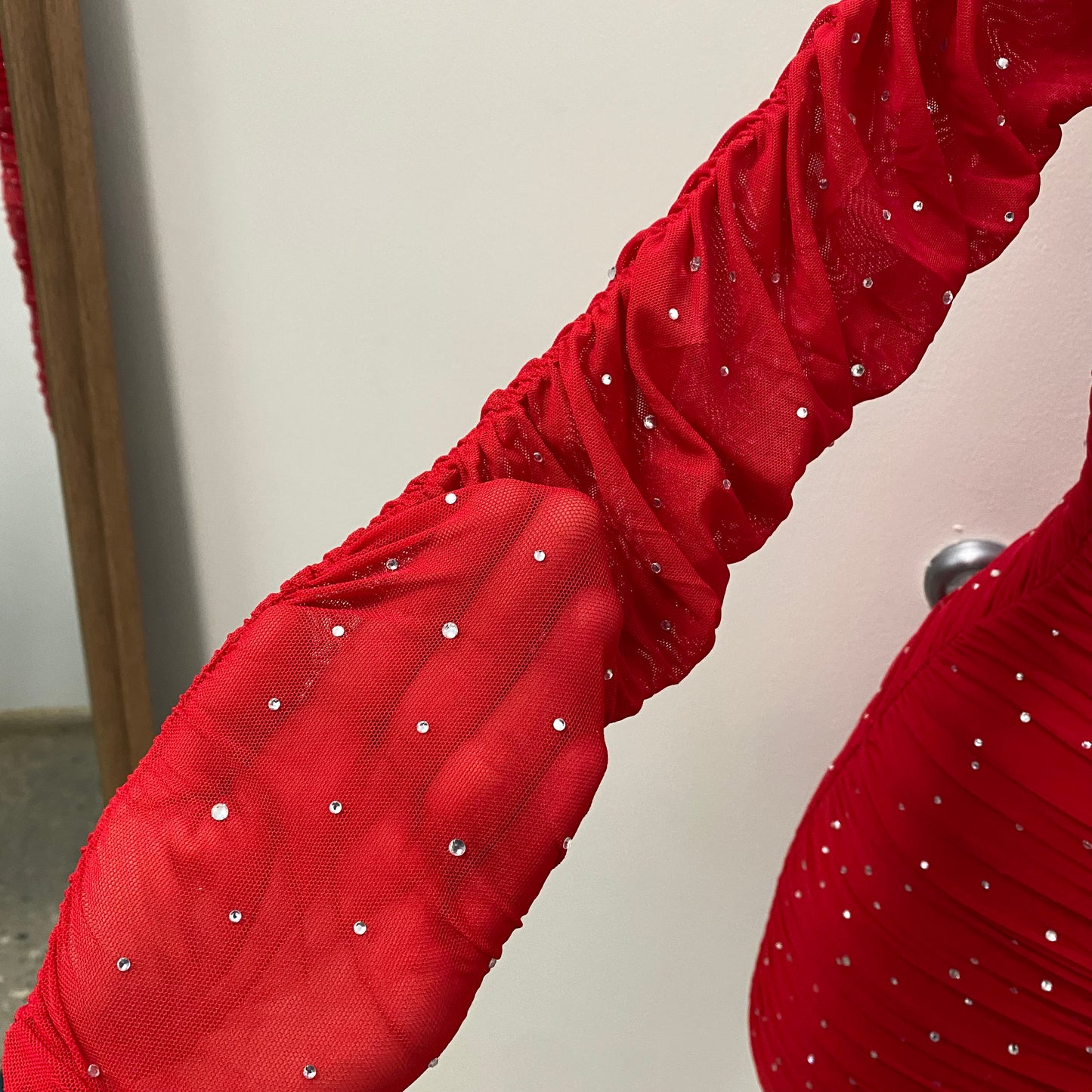 All About Me Dress-Red