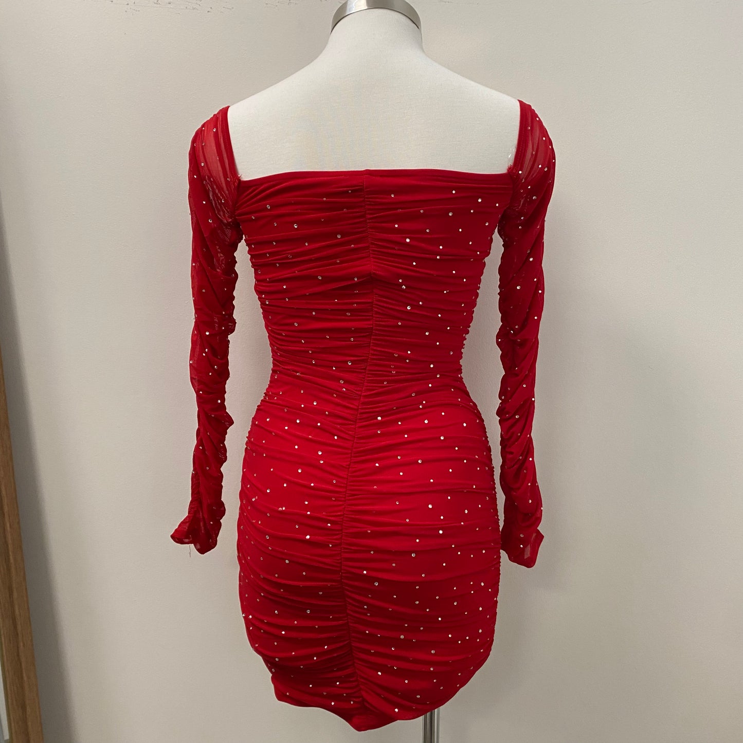 All About Me Dress-Red
