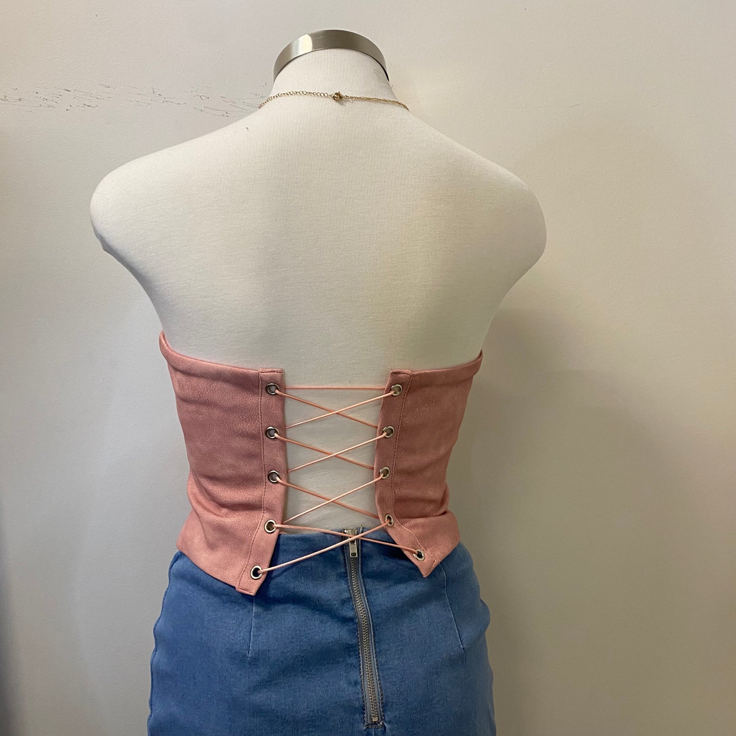La Nena Corset-Baby Pink