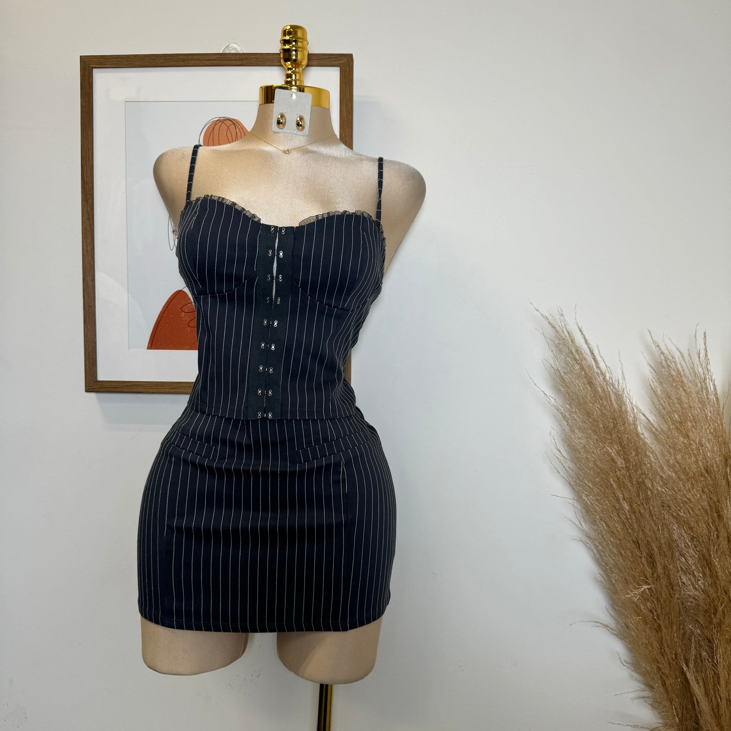 Mob Two Piece Set-Navy