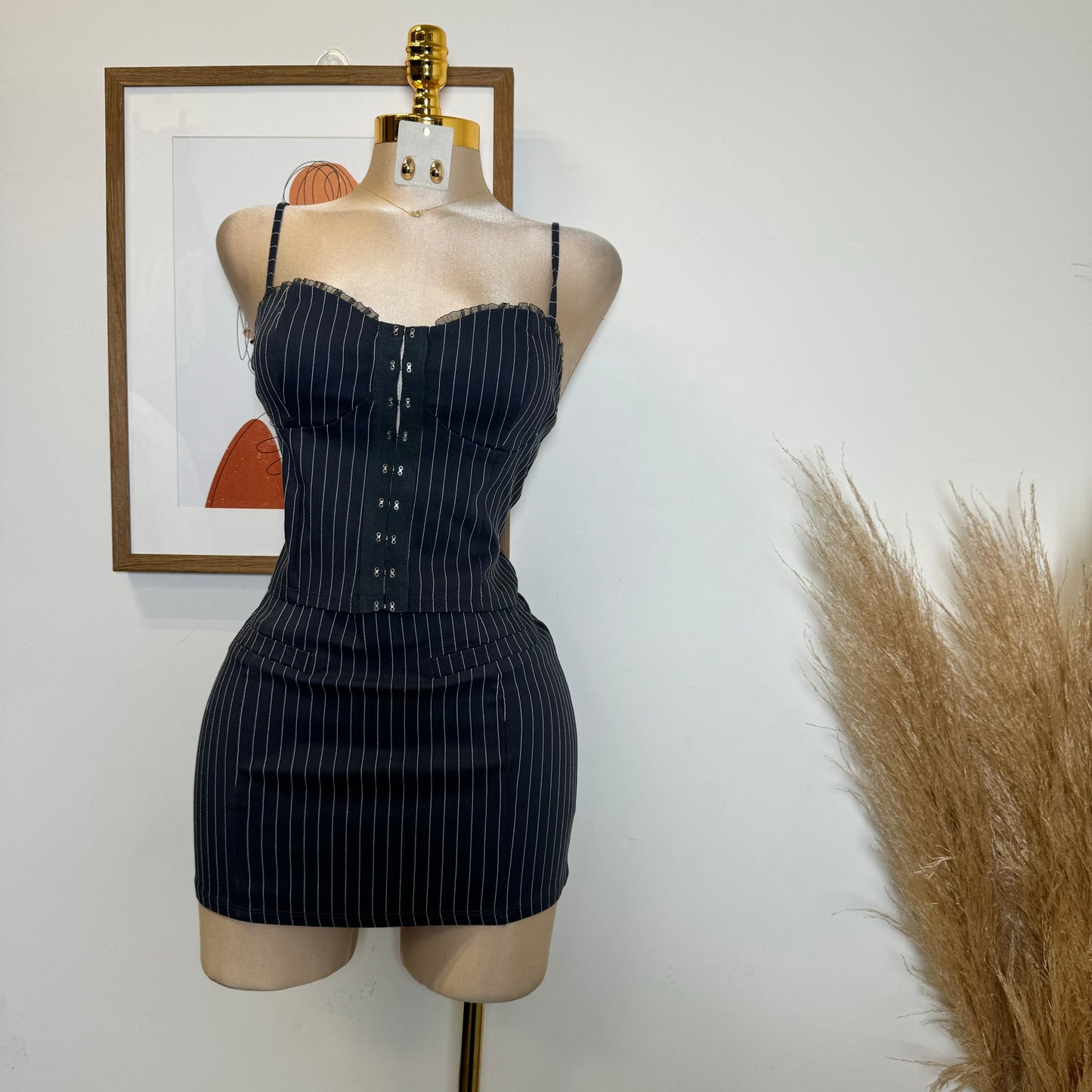 Mob Two Piece Set-Navy