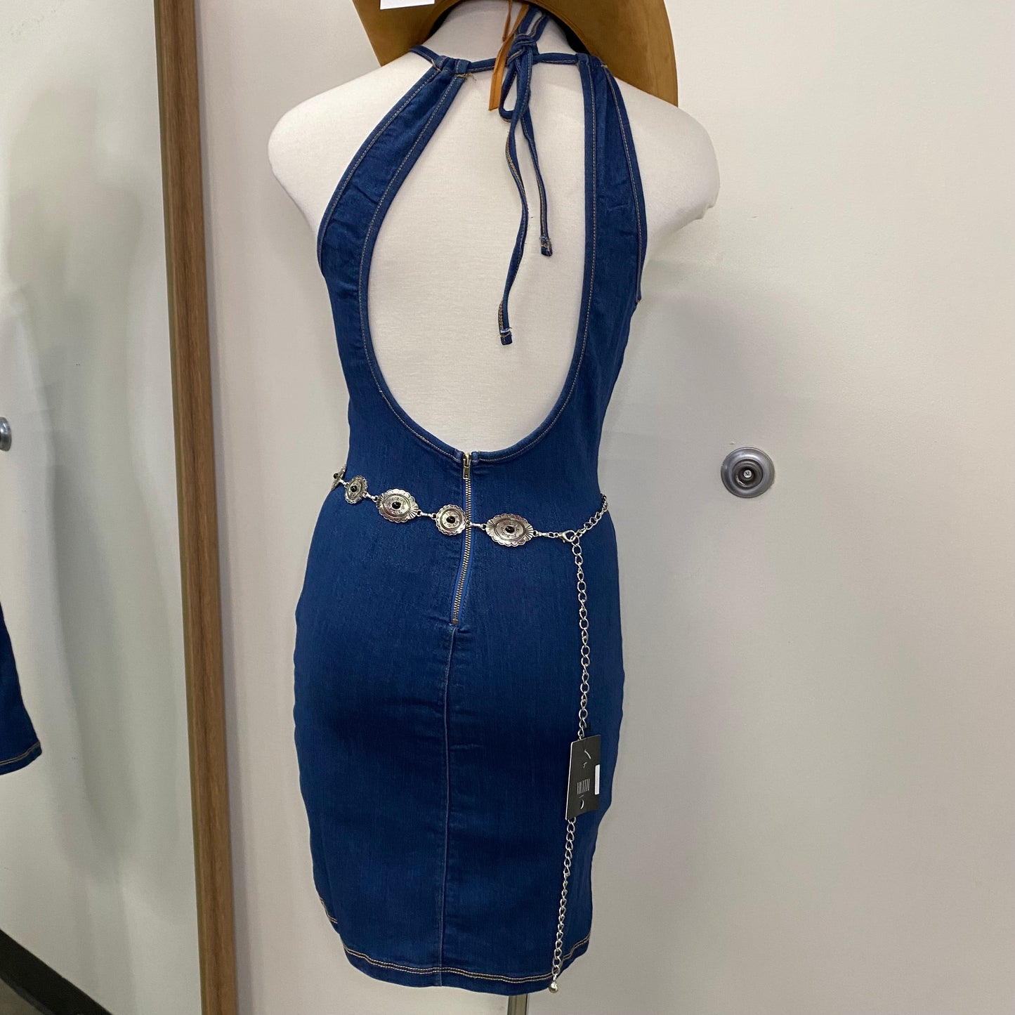 Denim Dress-Dress