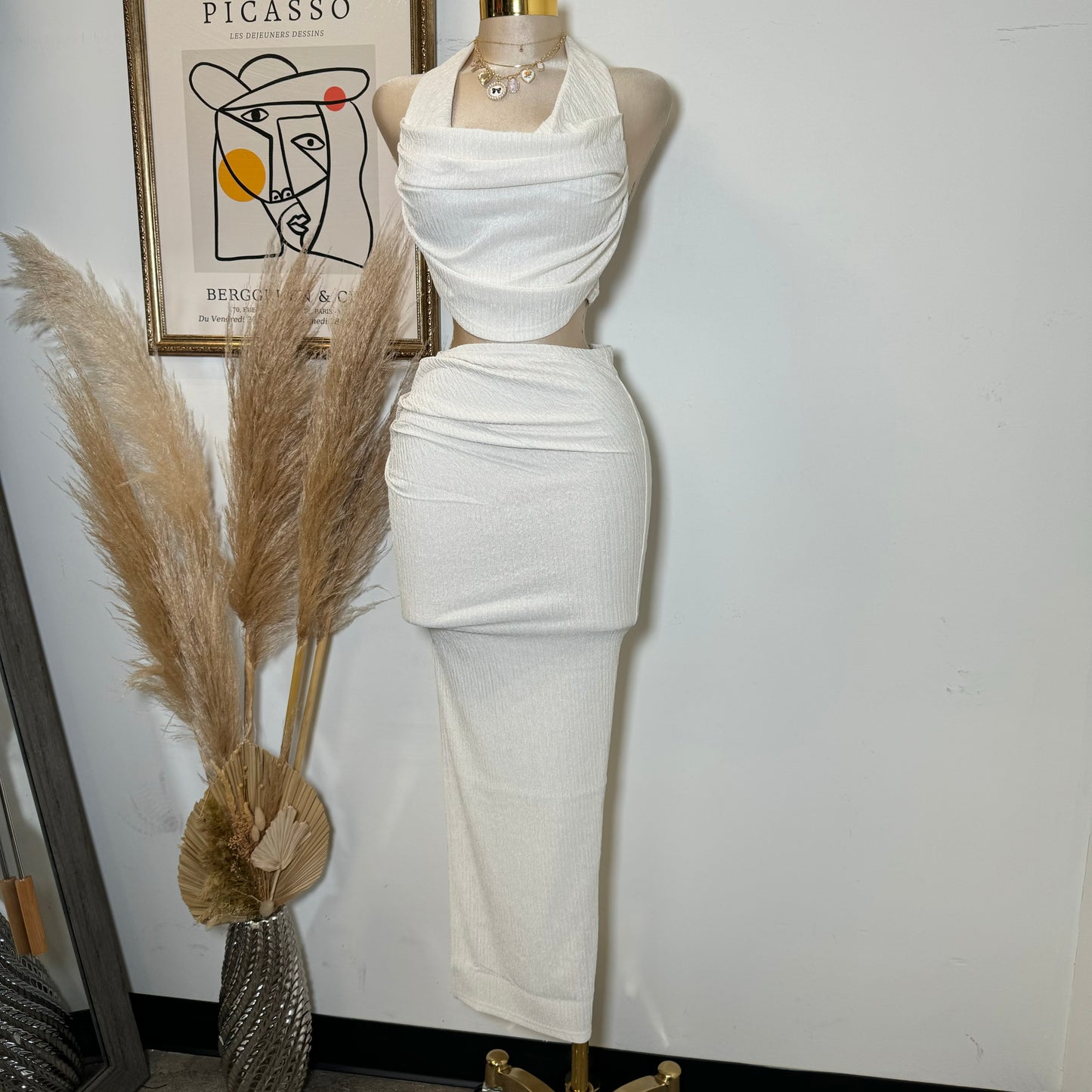 Coco Two piece Set-Cream