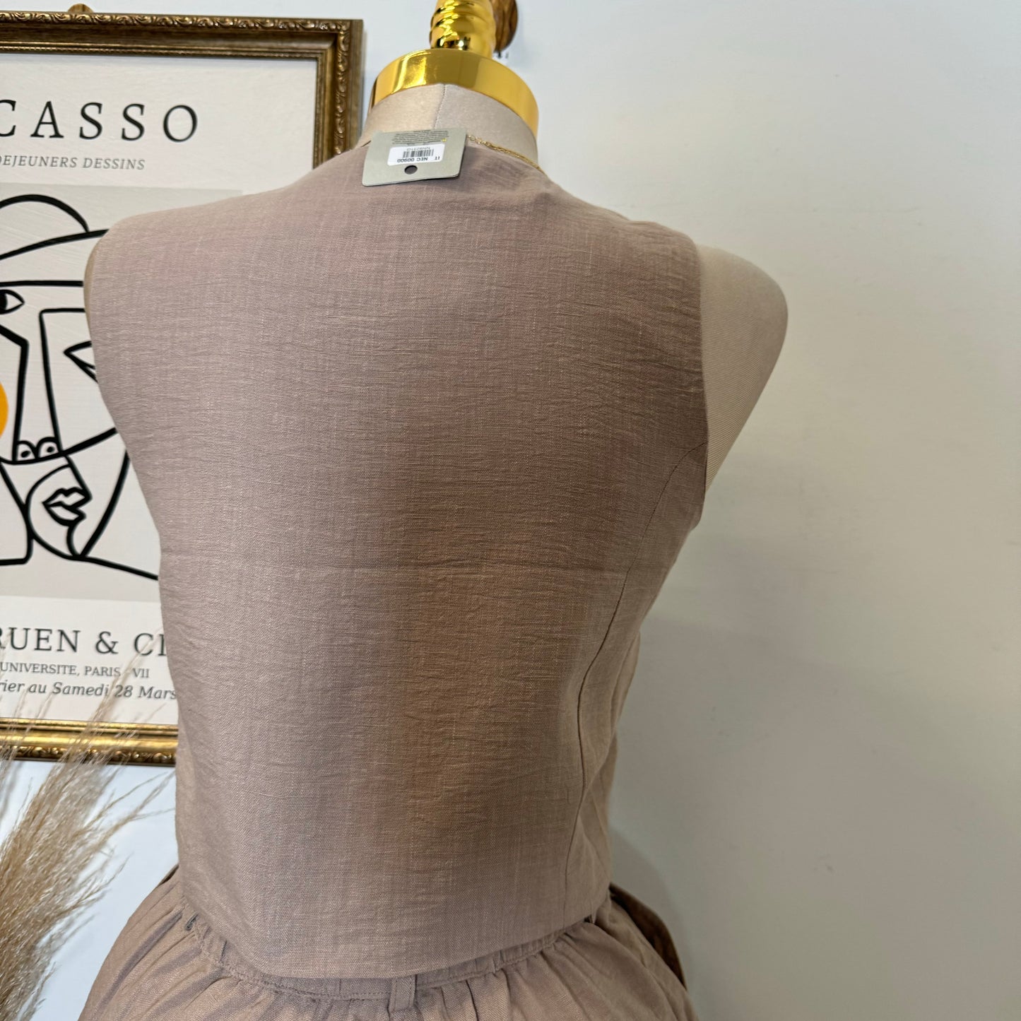 Frescura Pant Set-Brown