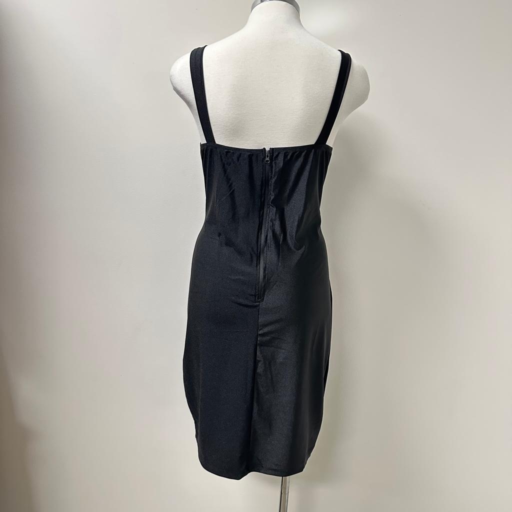 Hayden Corset Bodycon Dress PL- Black