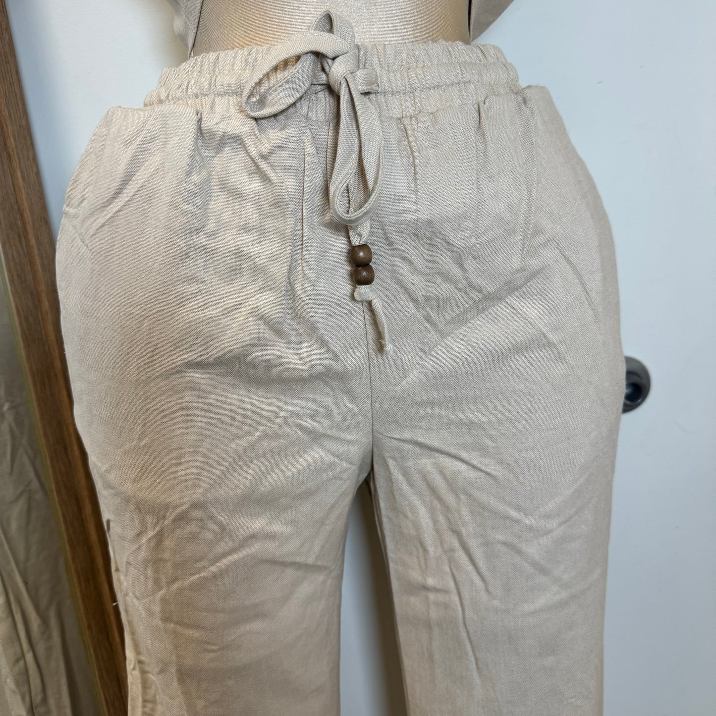 Knot Pant Set-beige