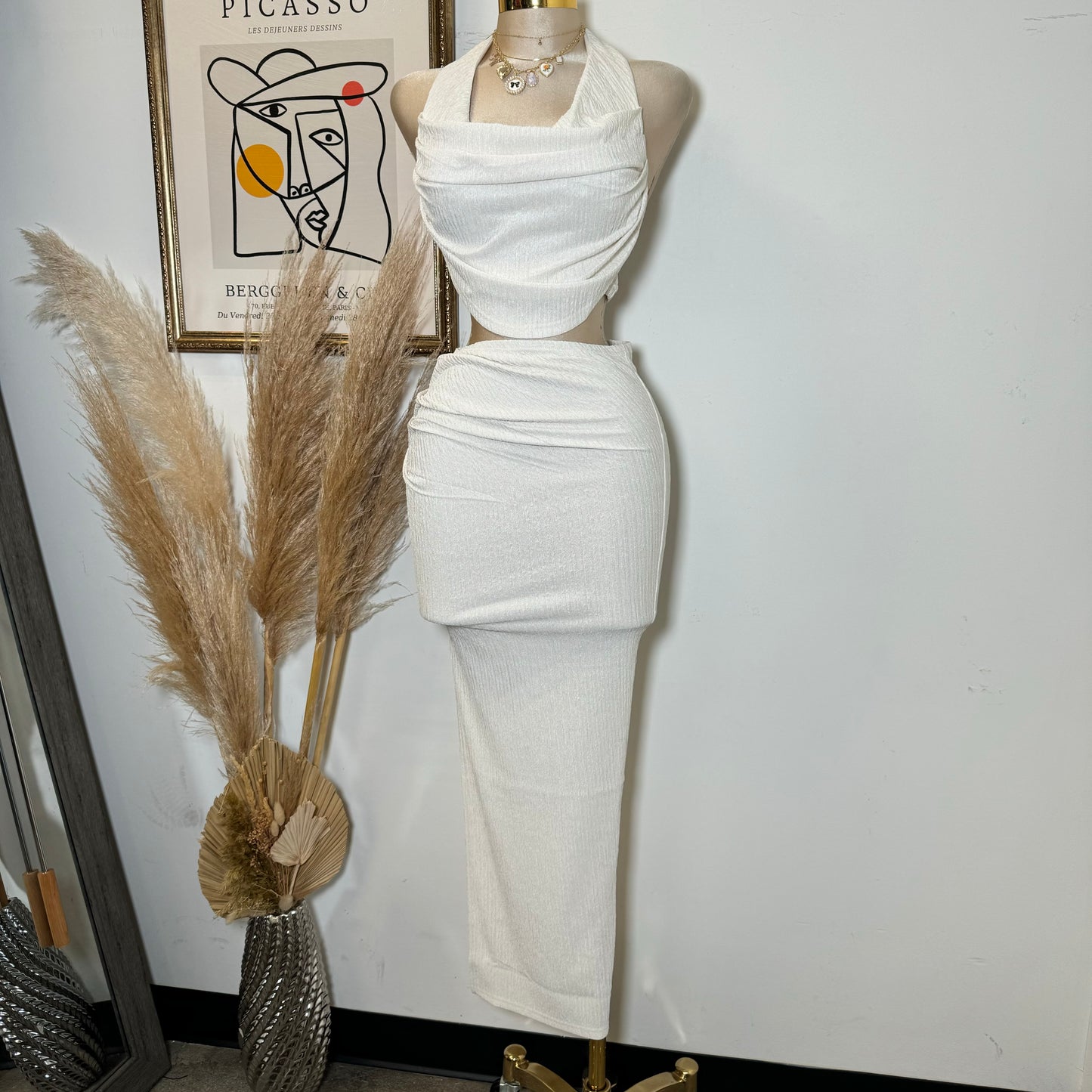 Coco Two piece Set-Cream