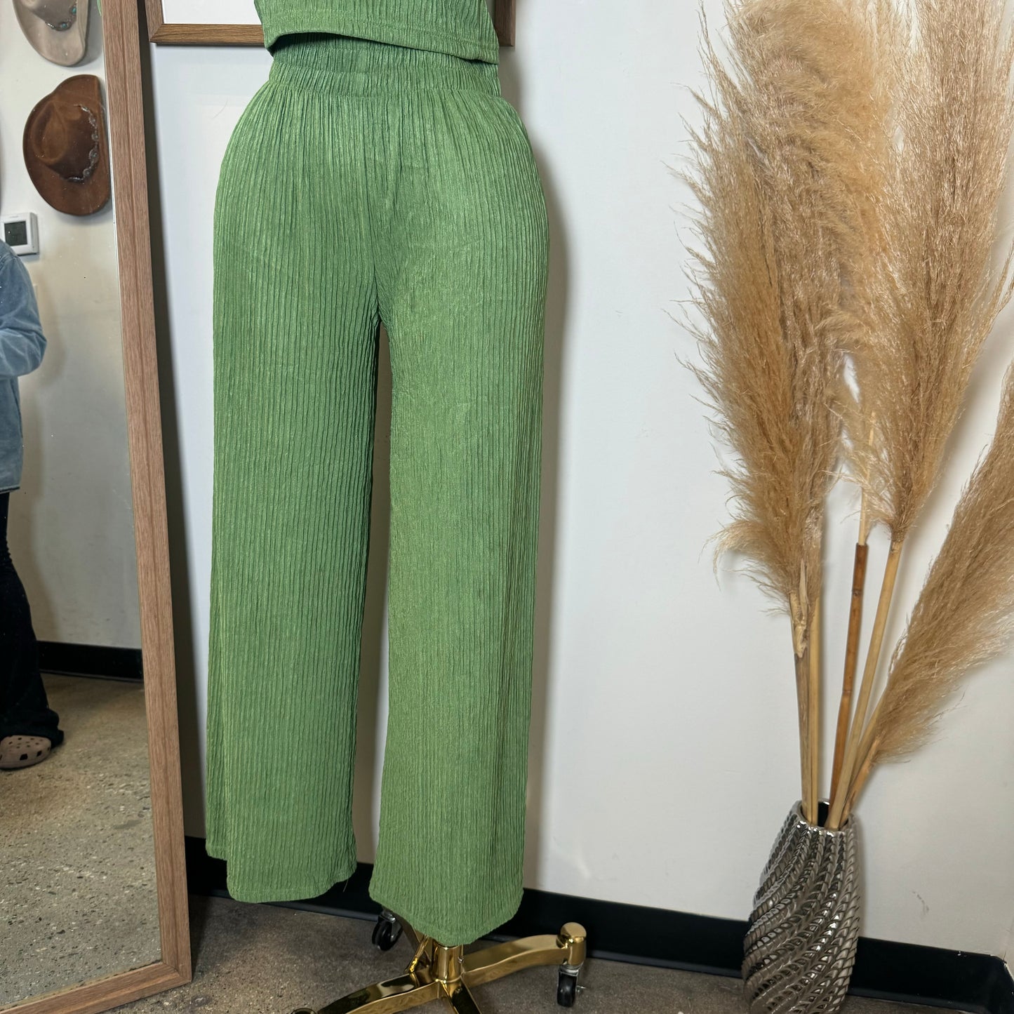 Tamara Two Piece Set-Sage Green