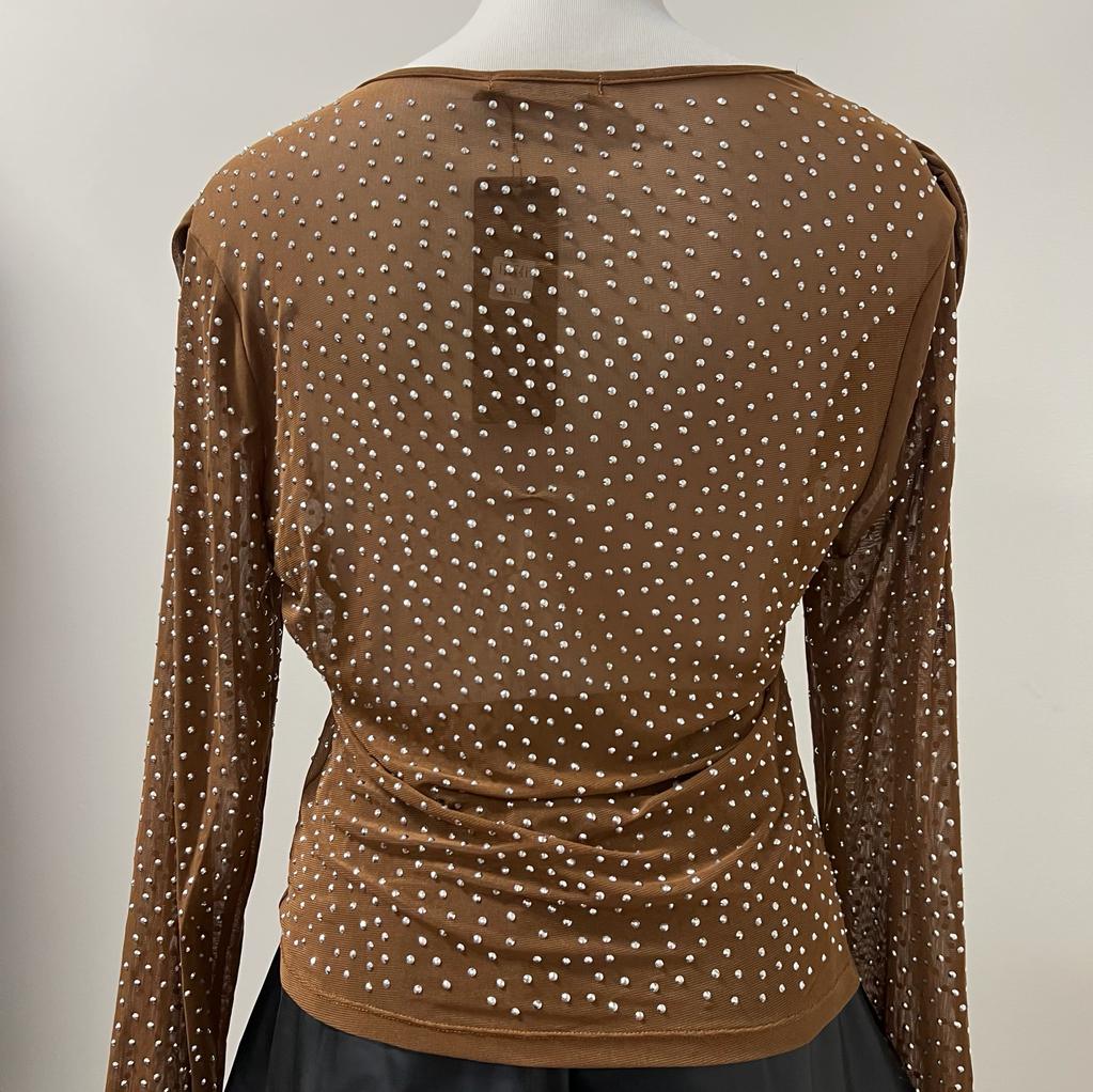 Hallie Top PL-Brown