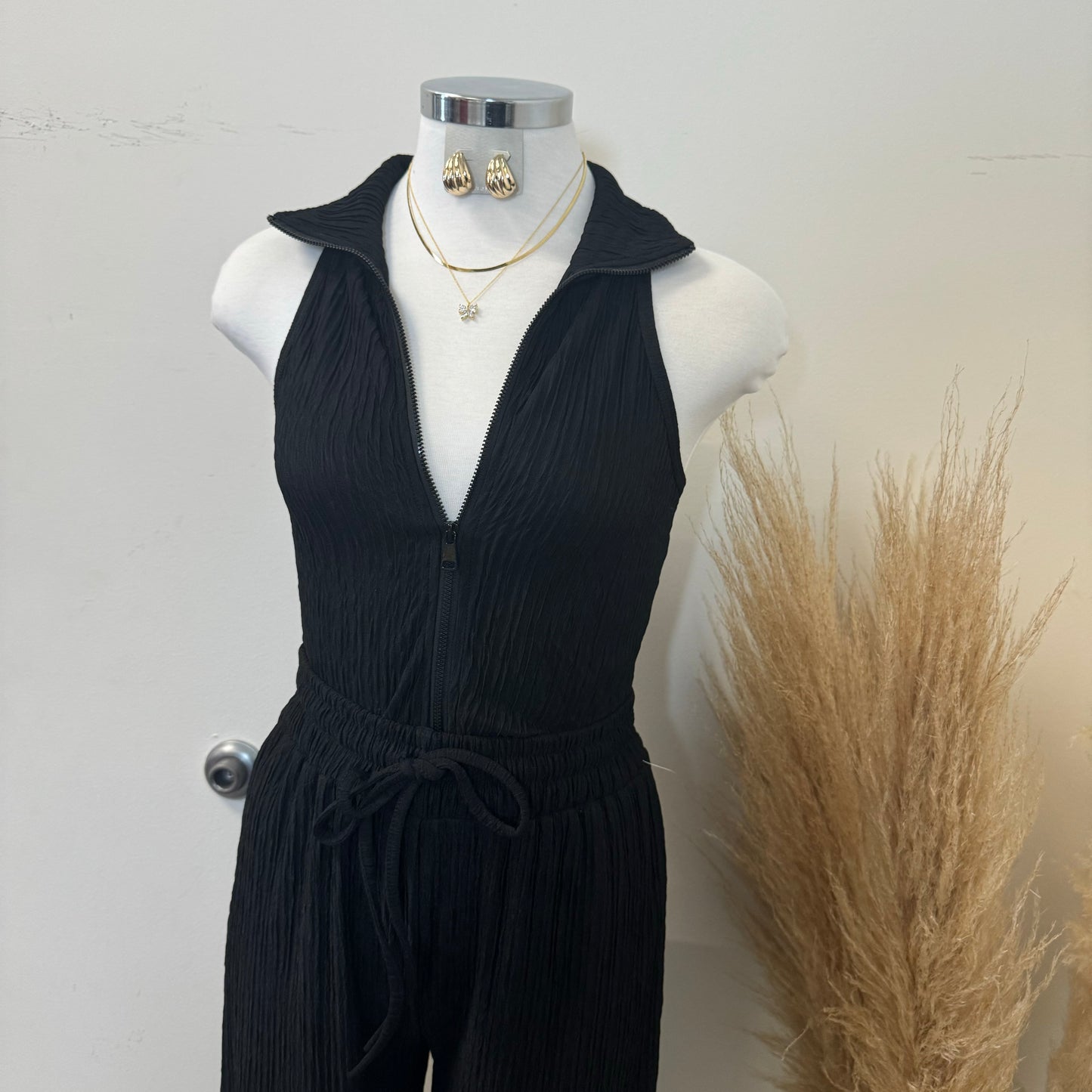 Verano Two Piece Set-Black
