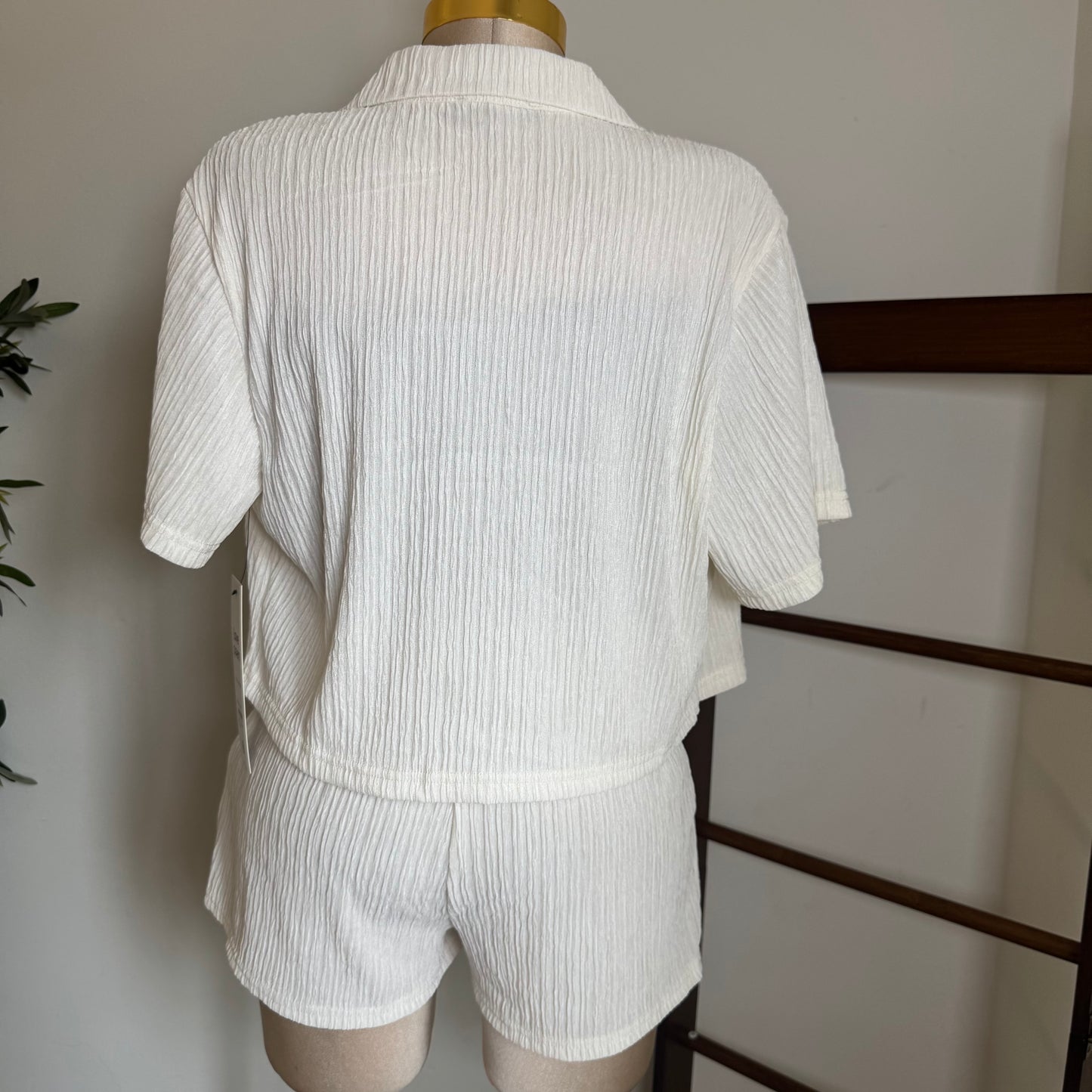 Loxi Short Set-Cream