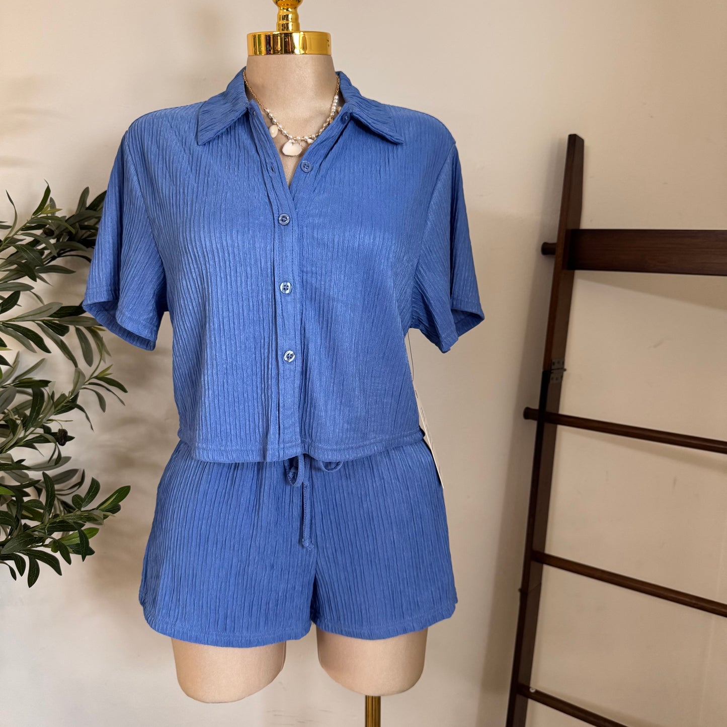 Loxi Short Set-Blue 2