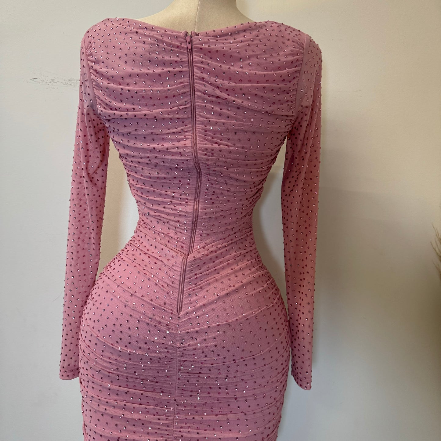 La Diabla Dress-Baby Pink