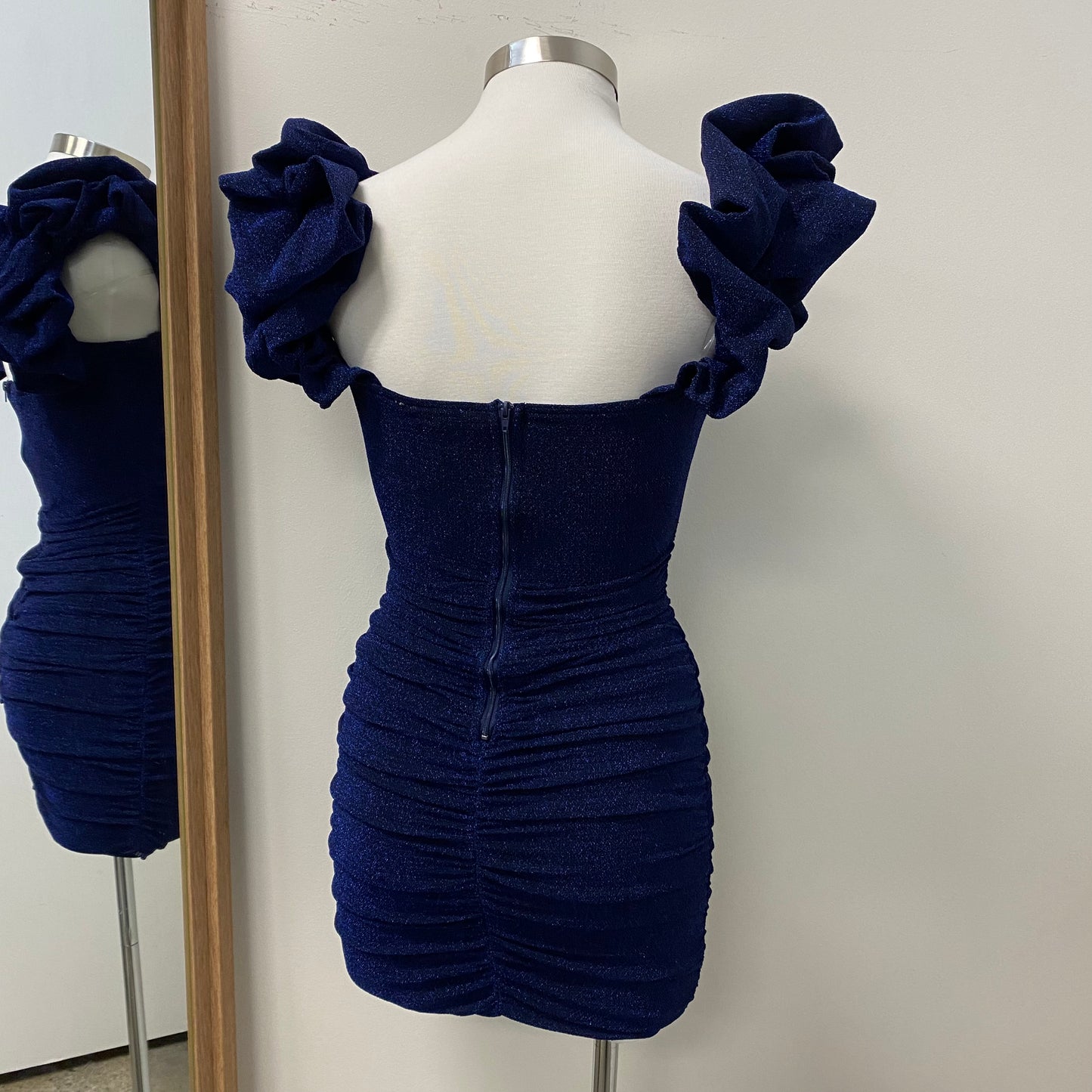 Kiarra Dress-Navy