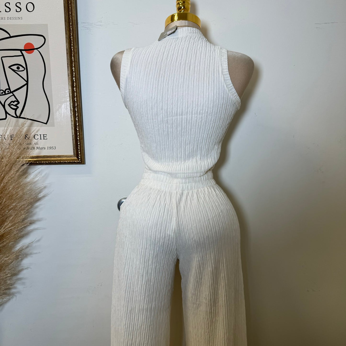 Tamara Two Piece Set-Ivory