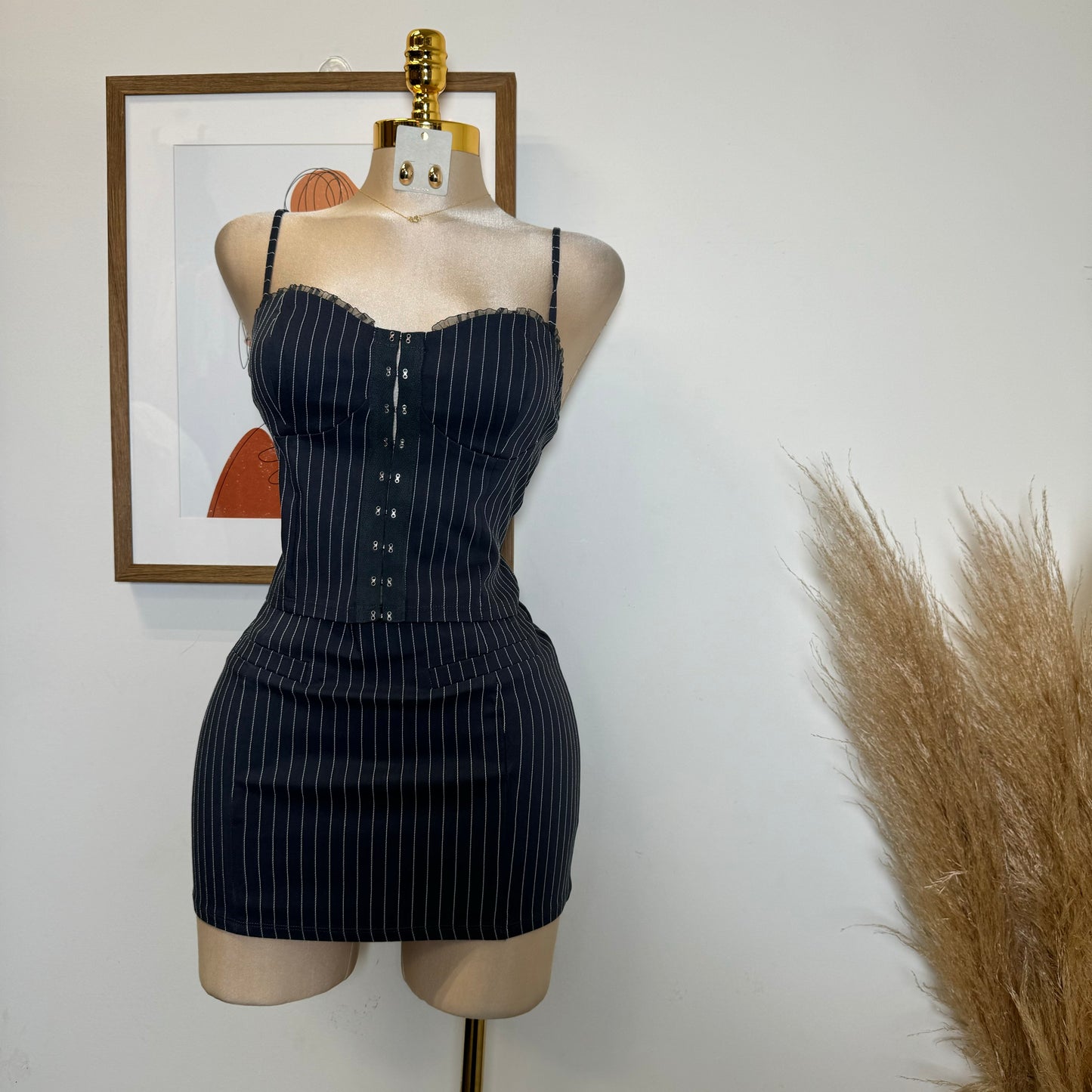 Mob Two Piece Set-Navy