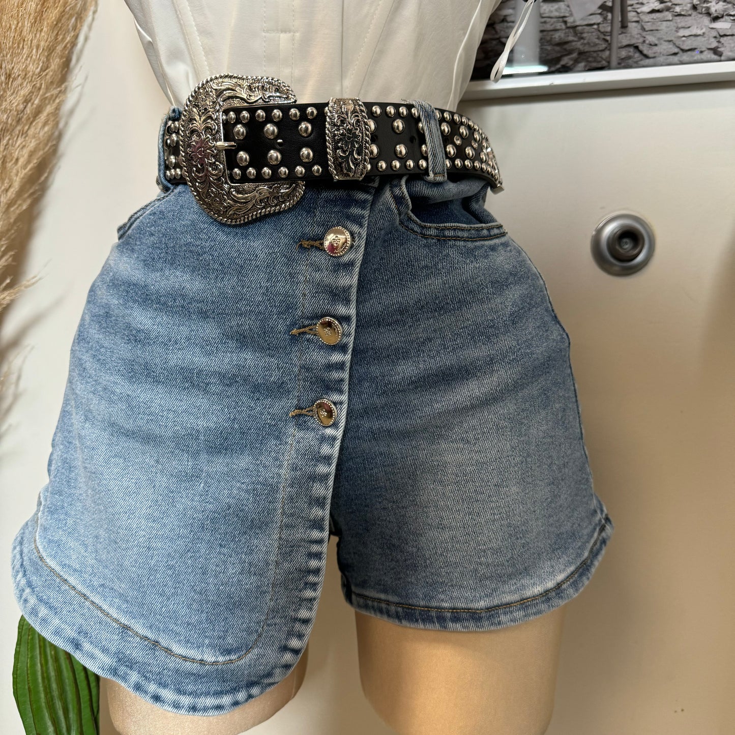 Lucy Denim Skort -Denim