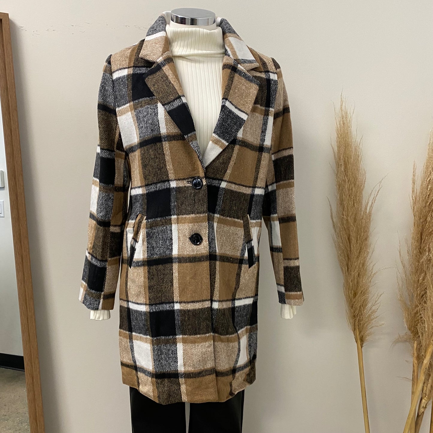 Aldina Coat -Camel
