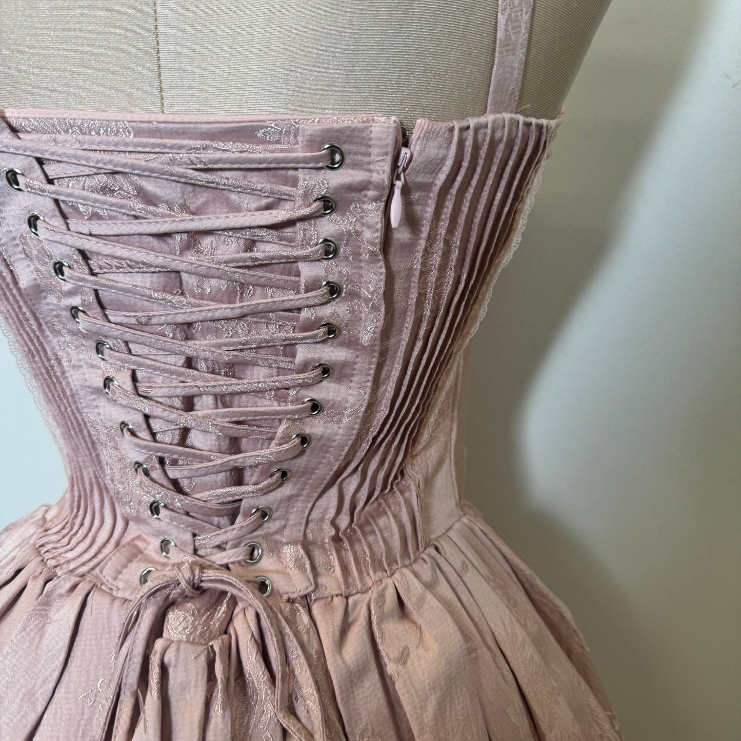 Bridgerton Corset Dress-Mauve
