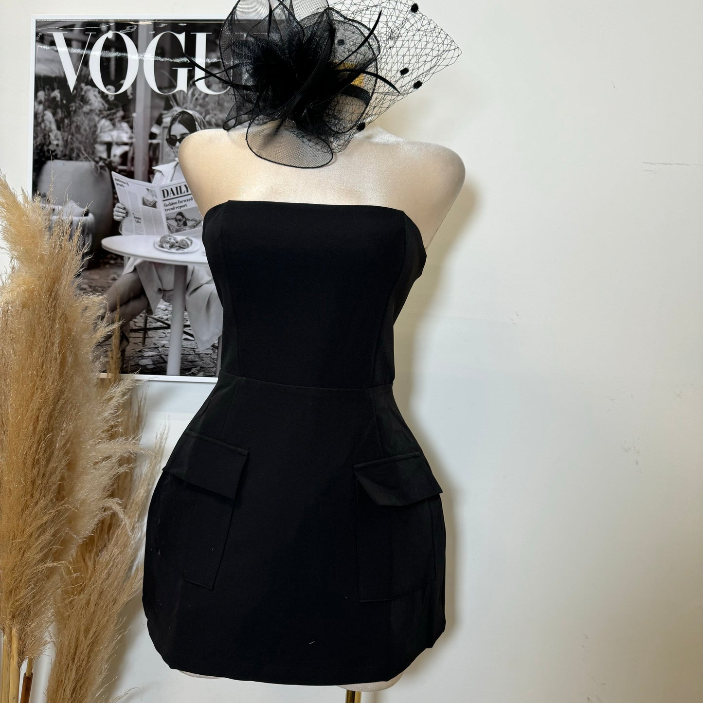 Dream Girl Dress-Black