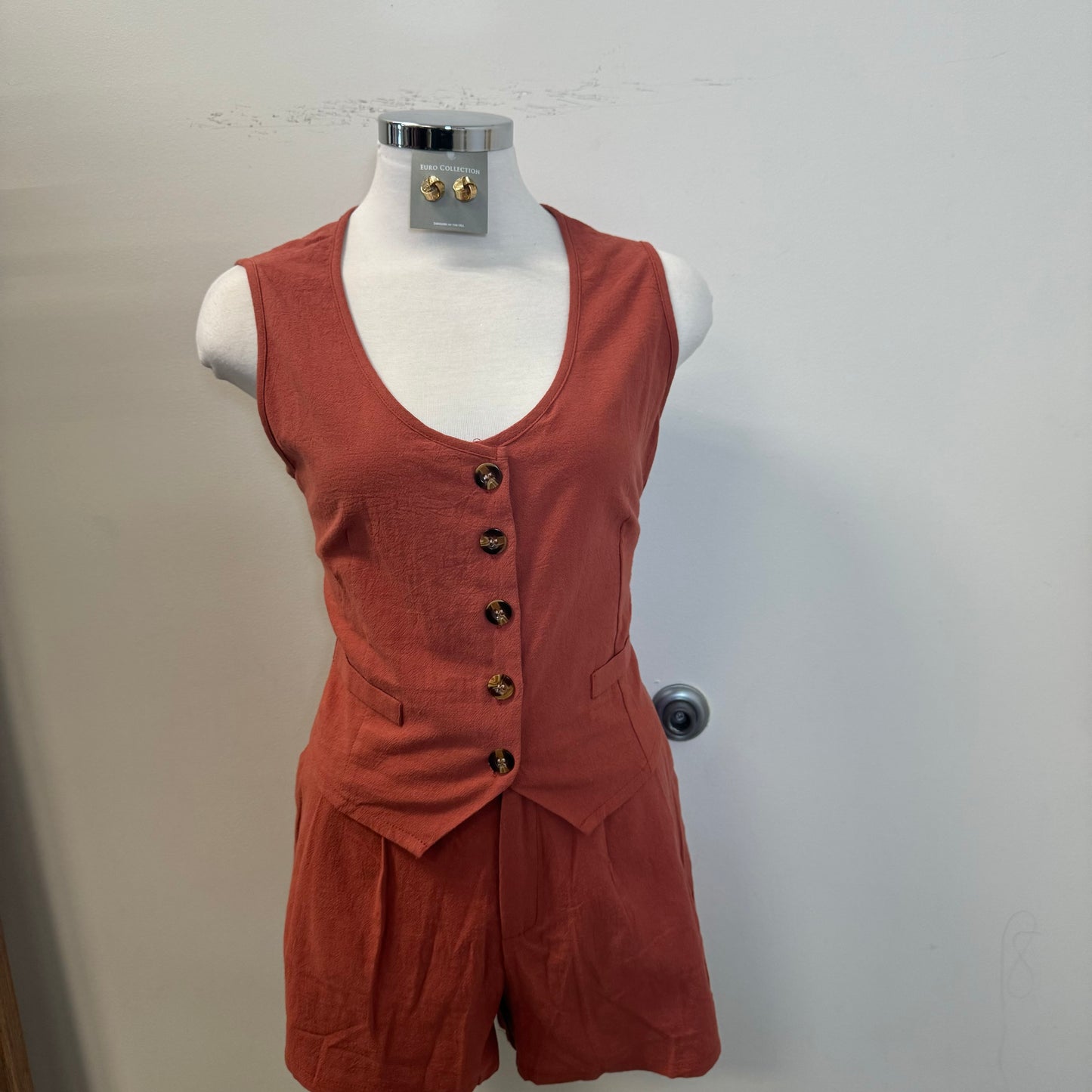 Nova Two piece Set-Rust