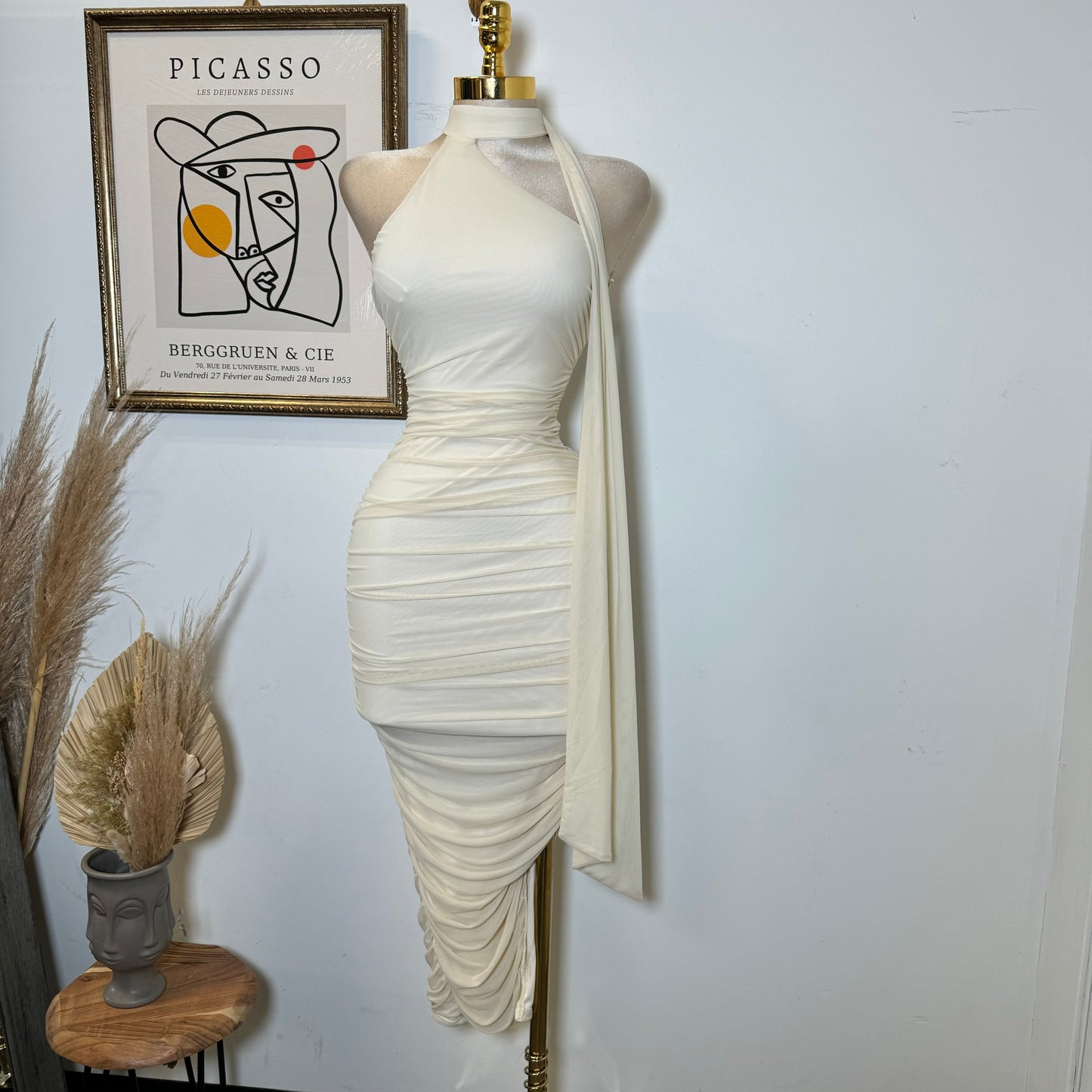 Evonne Dress-Ivory