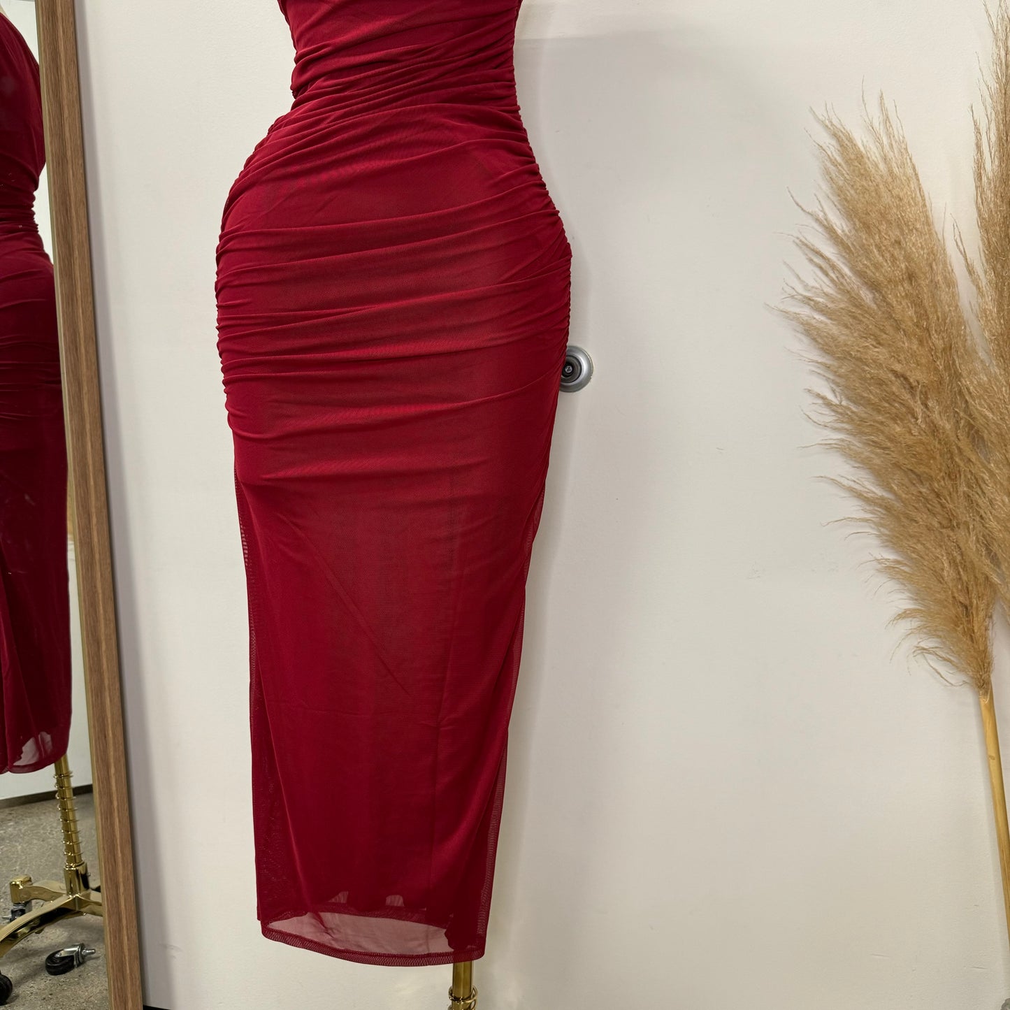 Luxi Dress-Red