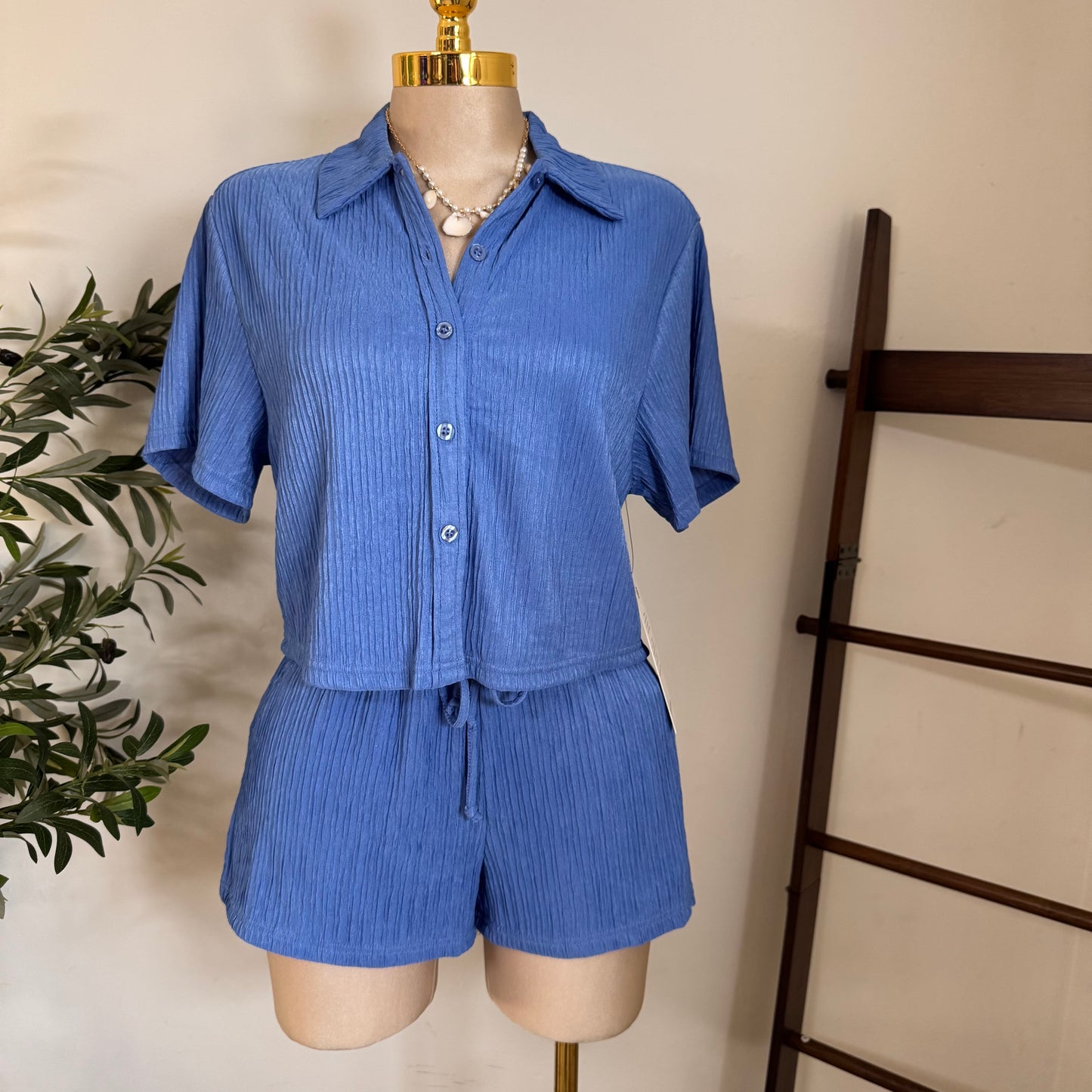 Loxi Short Set-Blue 2
