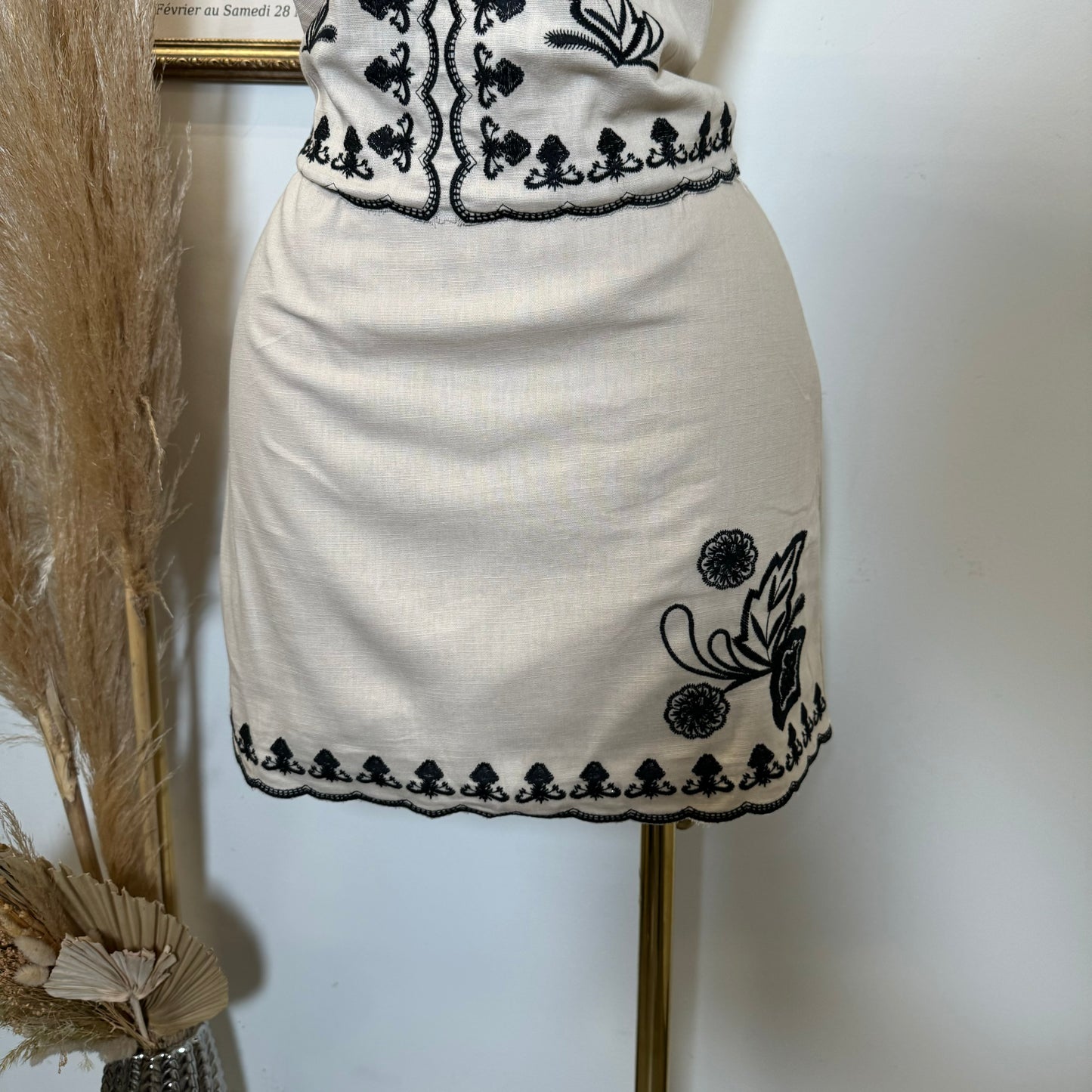Halter Line Set-Beige