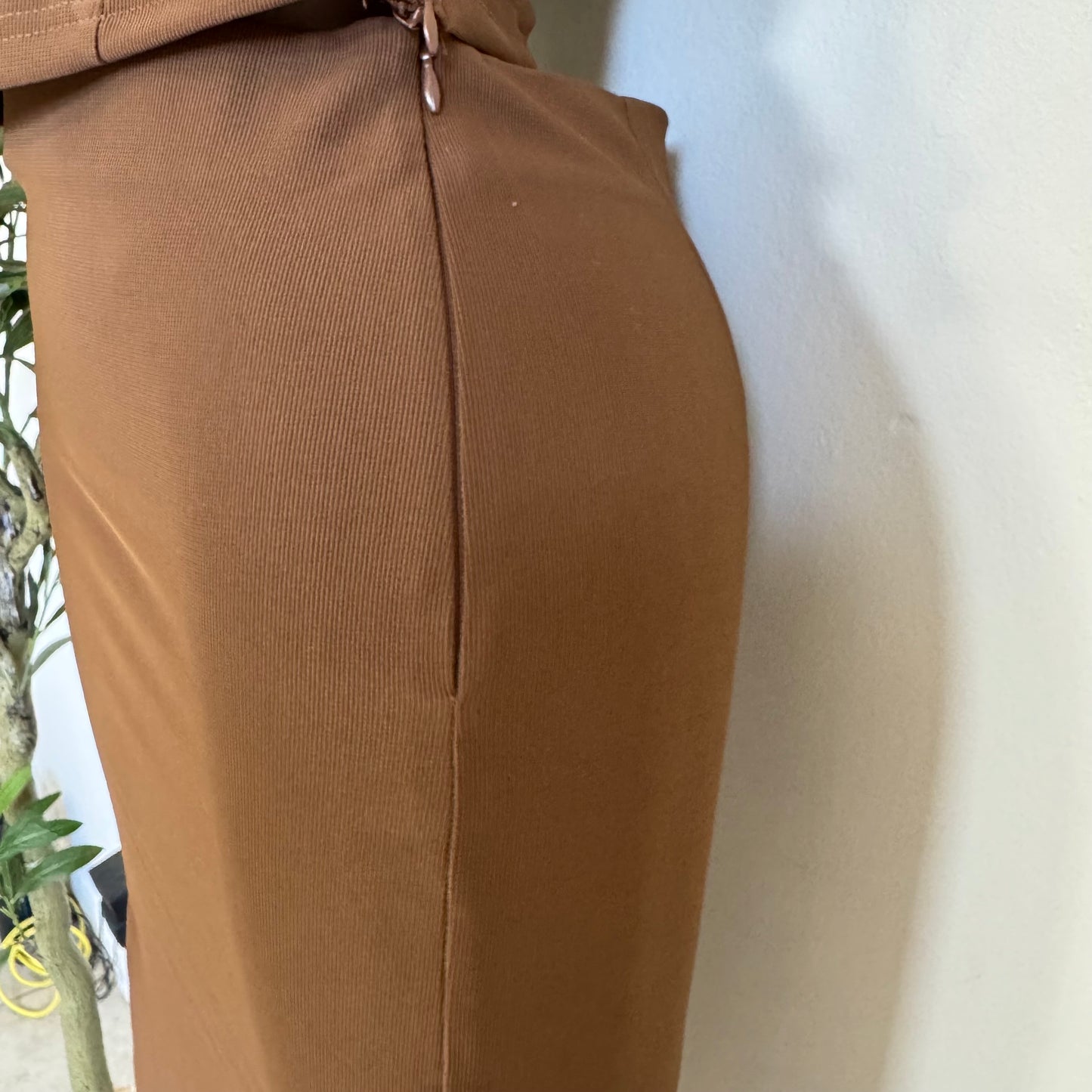 Mixy Skirt Set-Brown