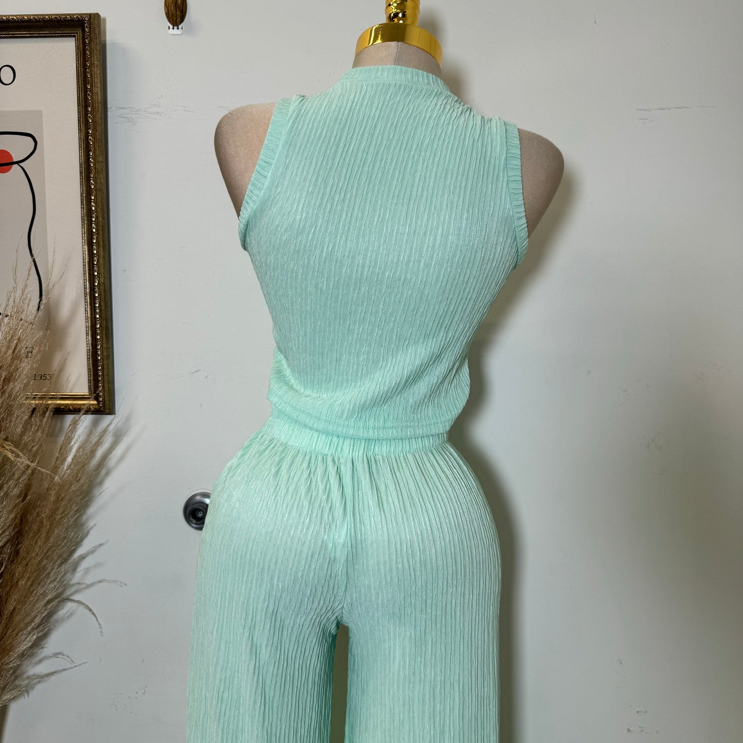 Tamara Two Piece Set-Mint