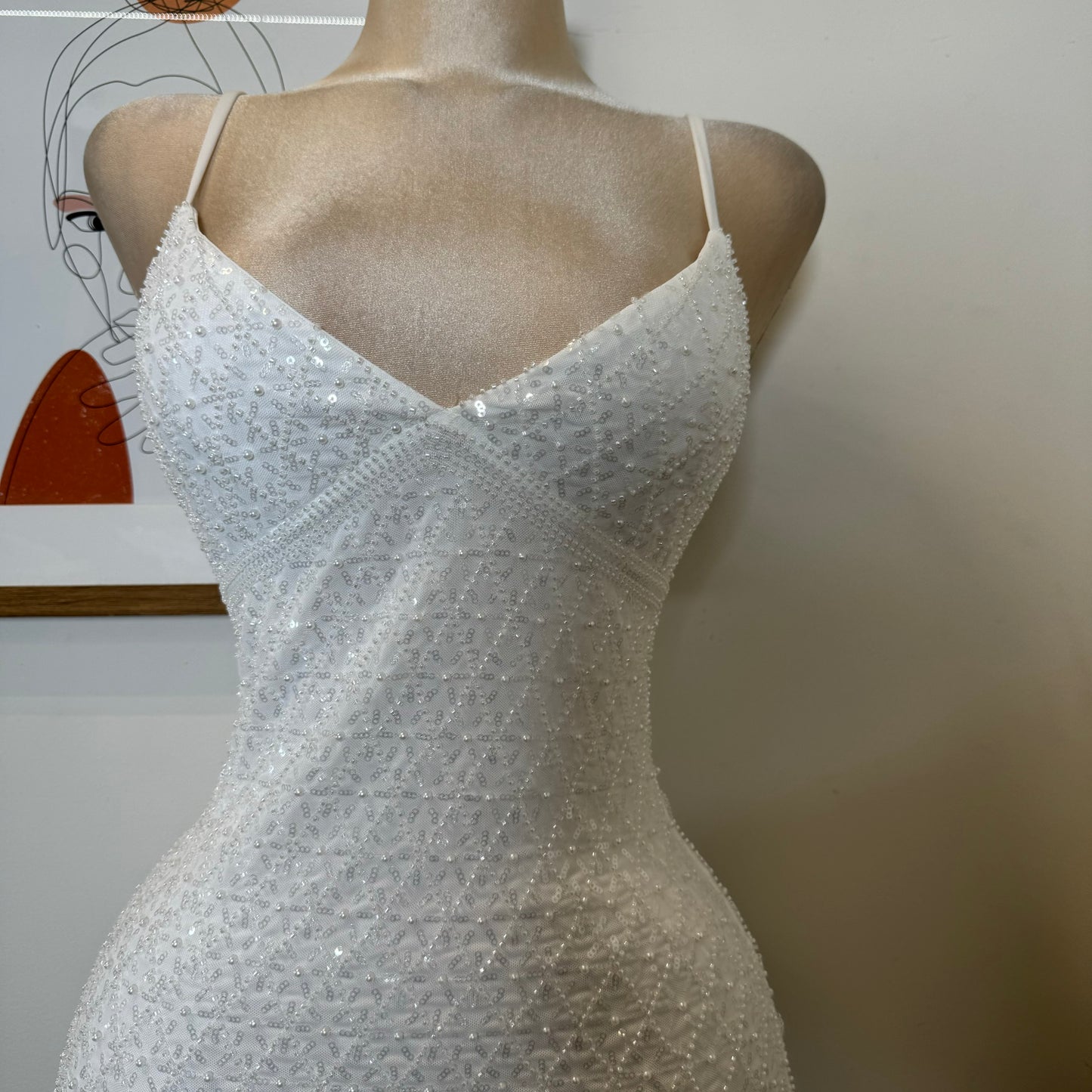 Grad Dress-White