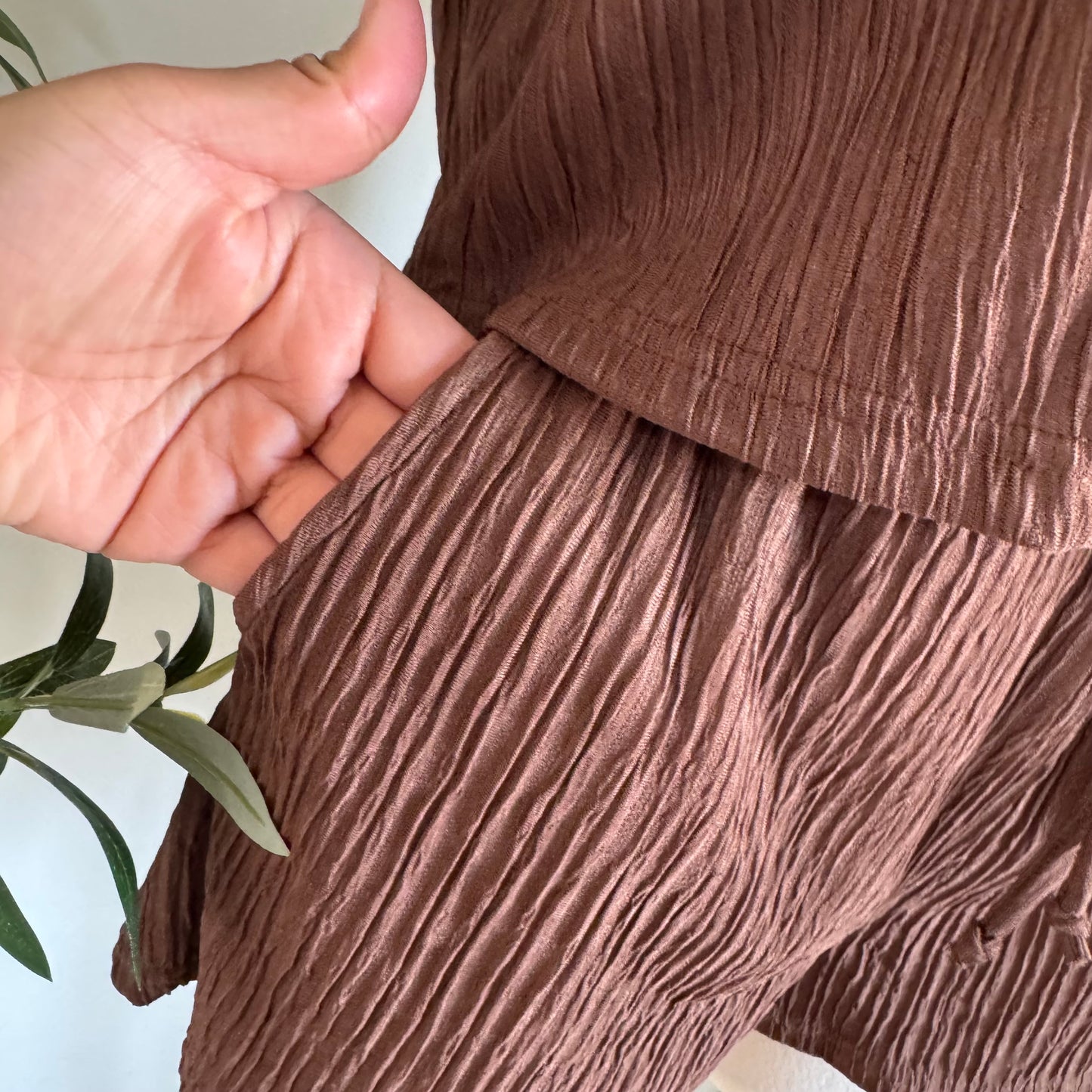 Loxi Short Set-Brown
