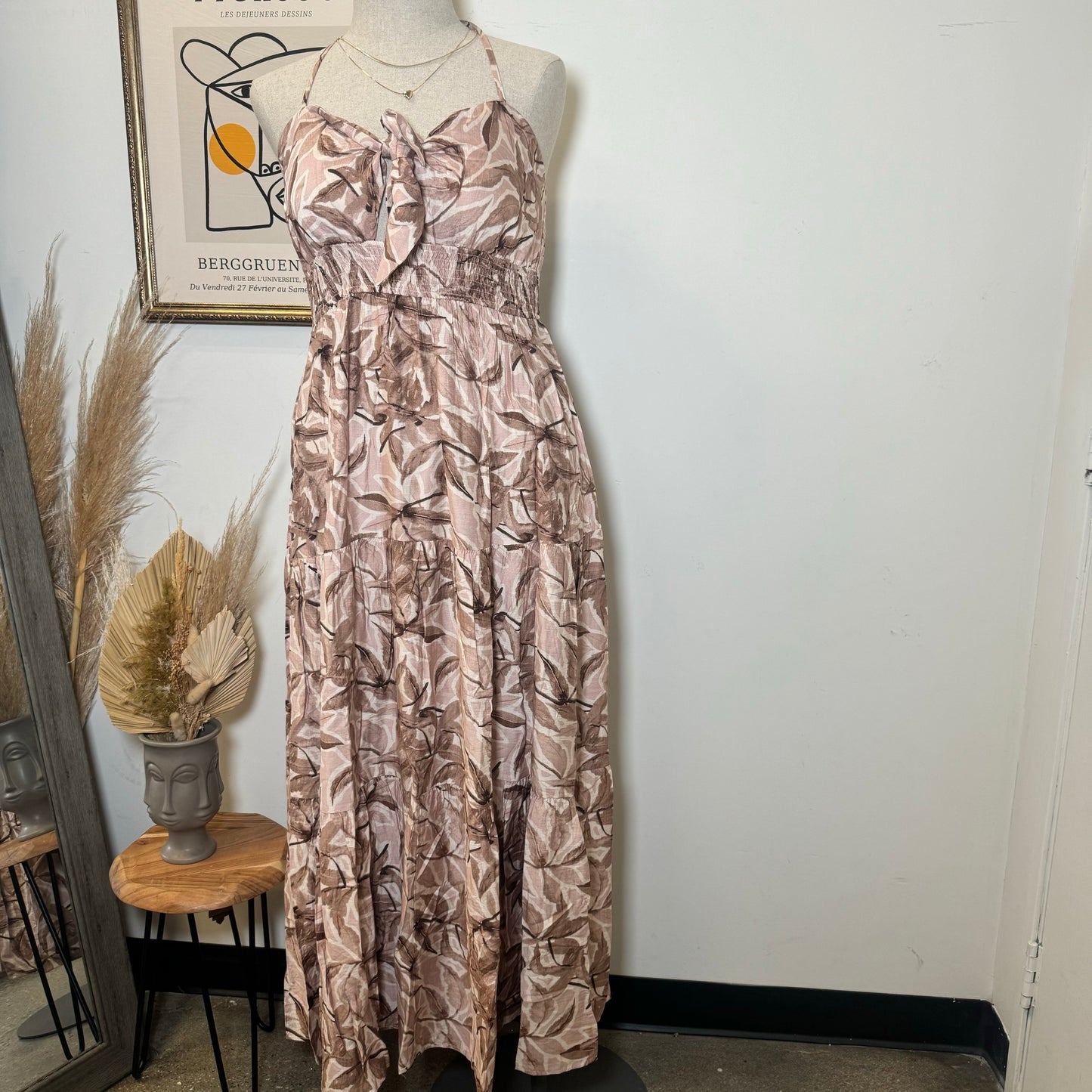 Rosita Plus size Dress-Blush