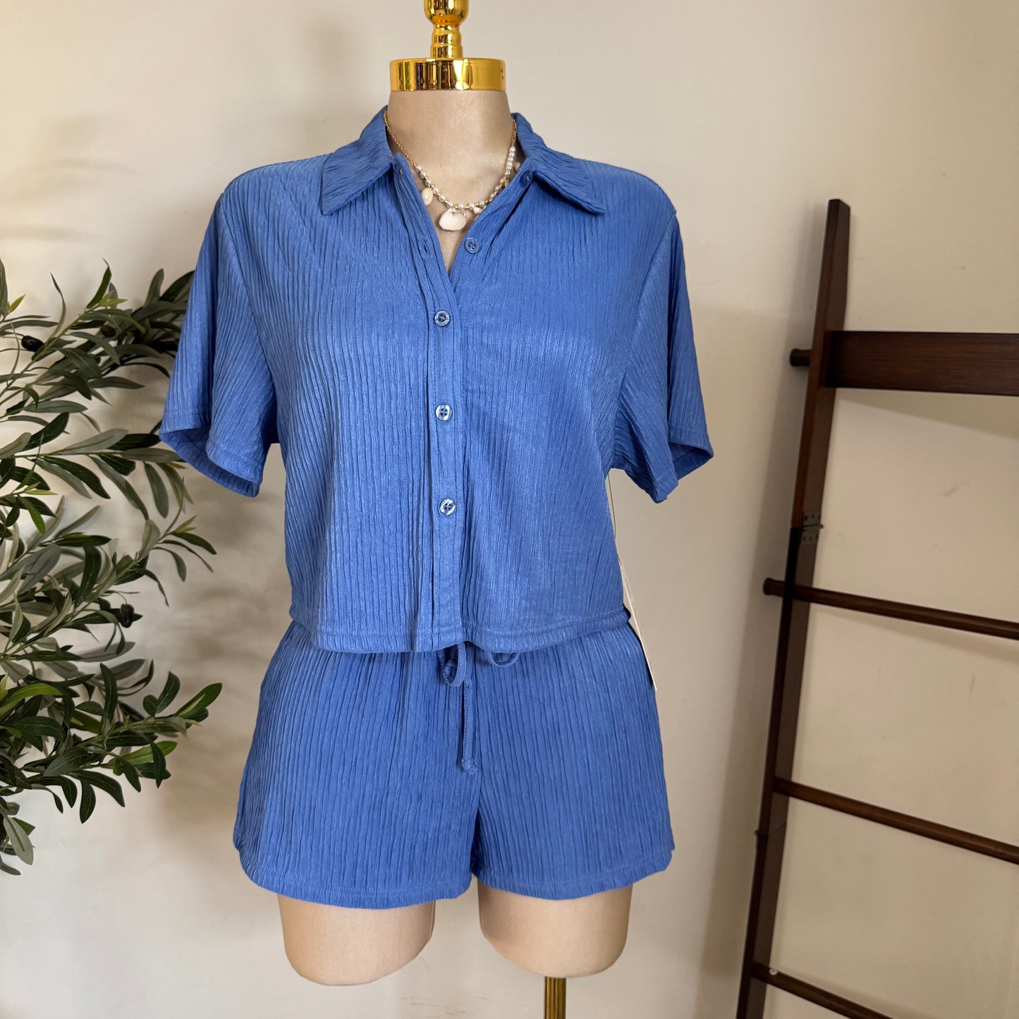 Loxi Short Set-Blue 2