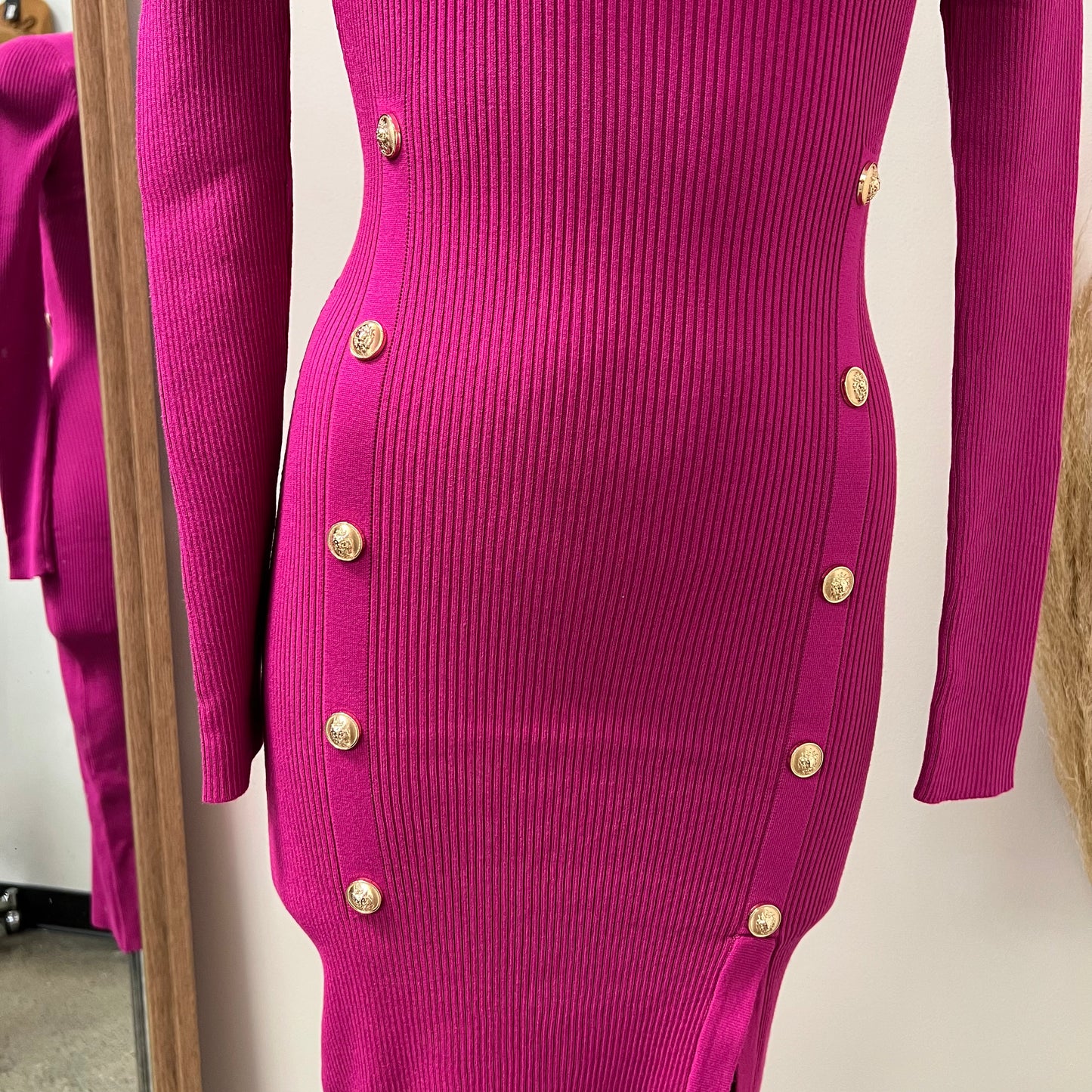 Rosye Dress-Magnenta1