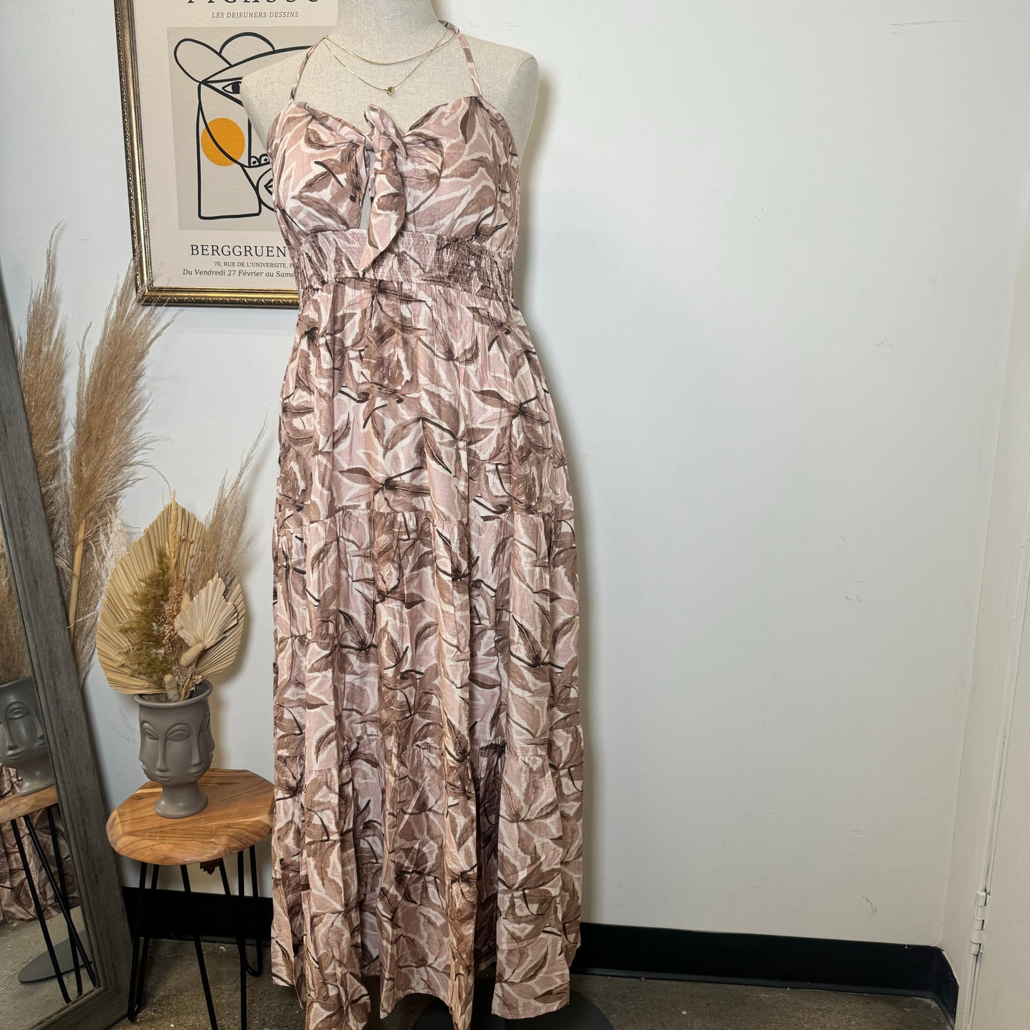 Rosita Plus size Dress-Blush