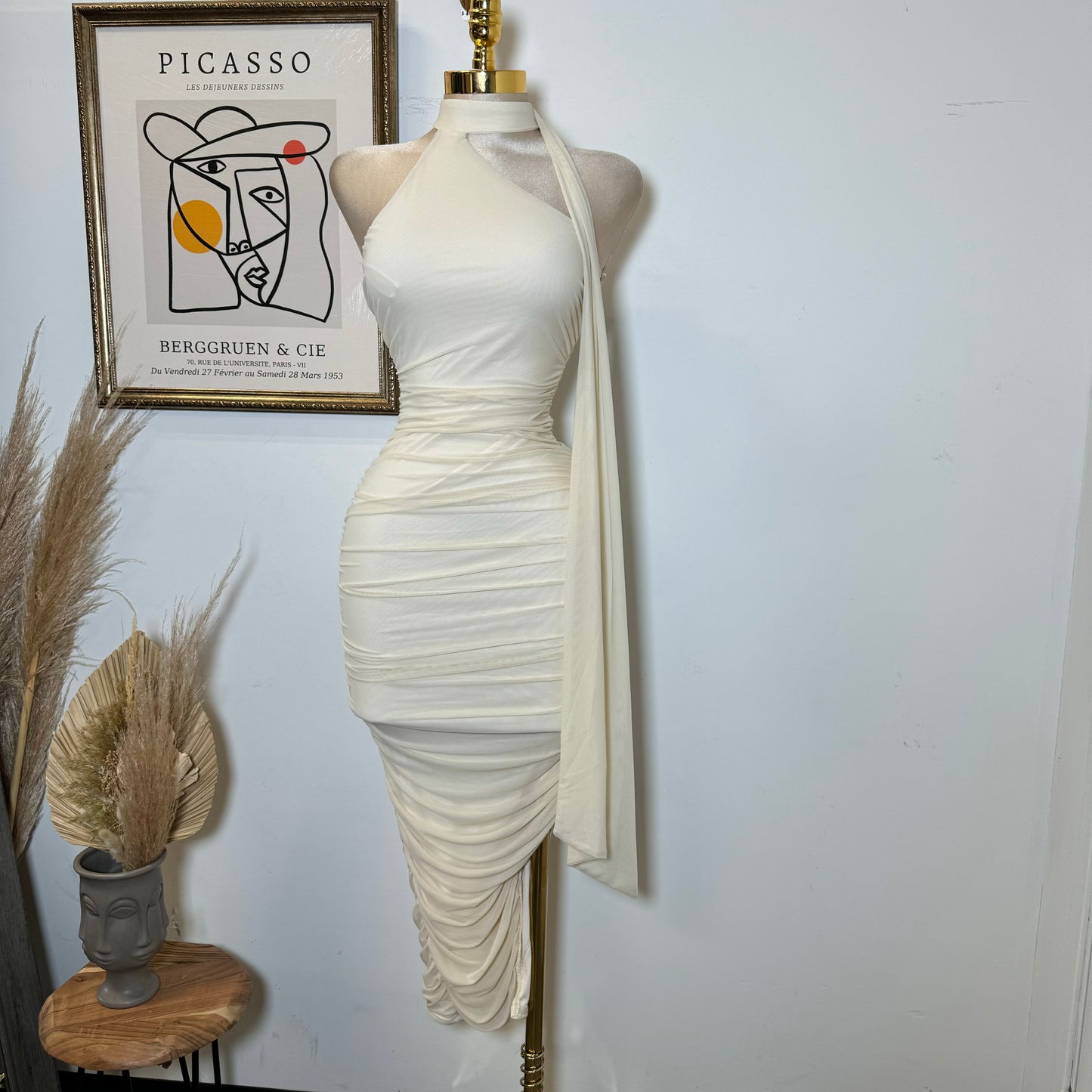 Evonne Dress-Ivory
