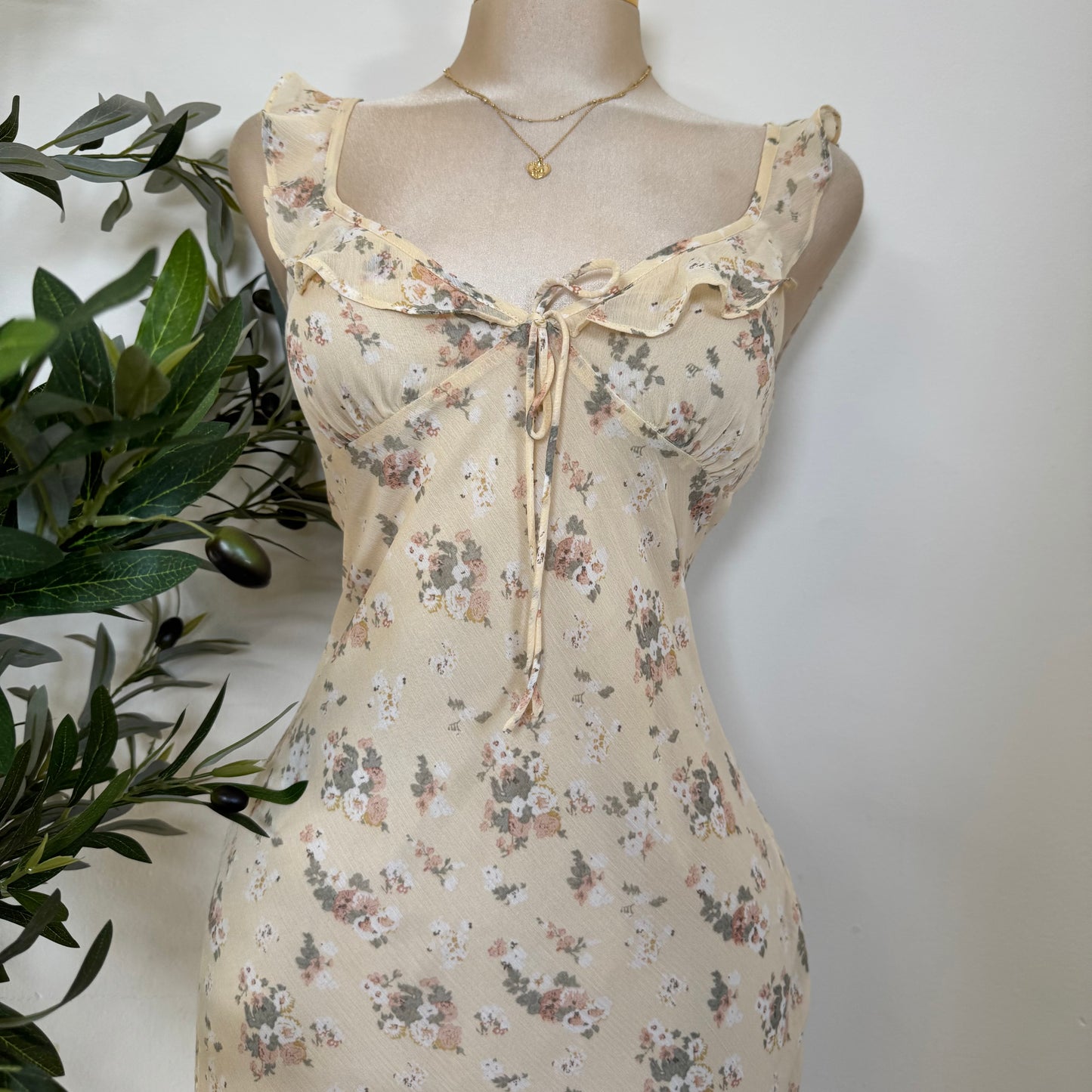 Ada Maxi Dress-Butter Yellow