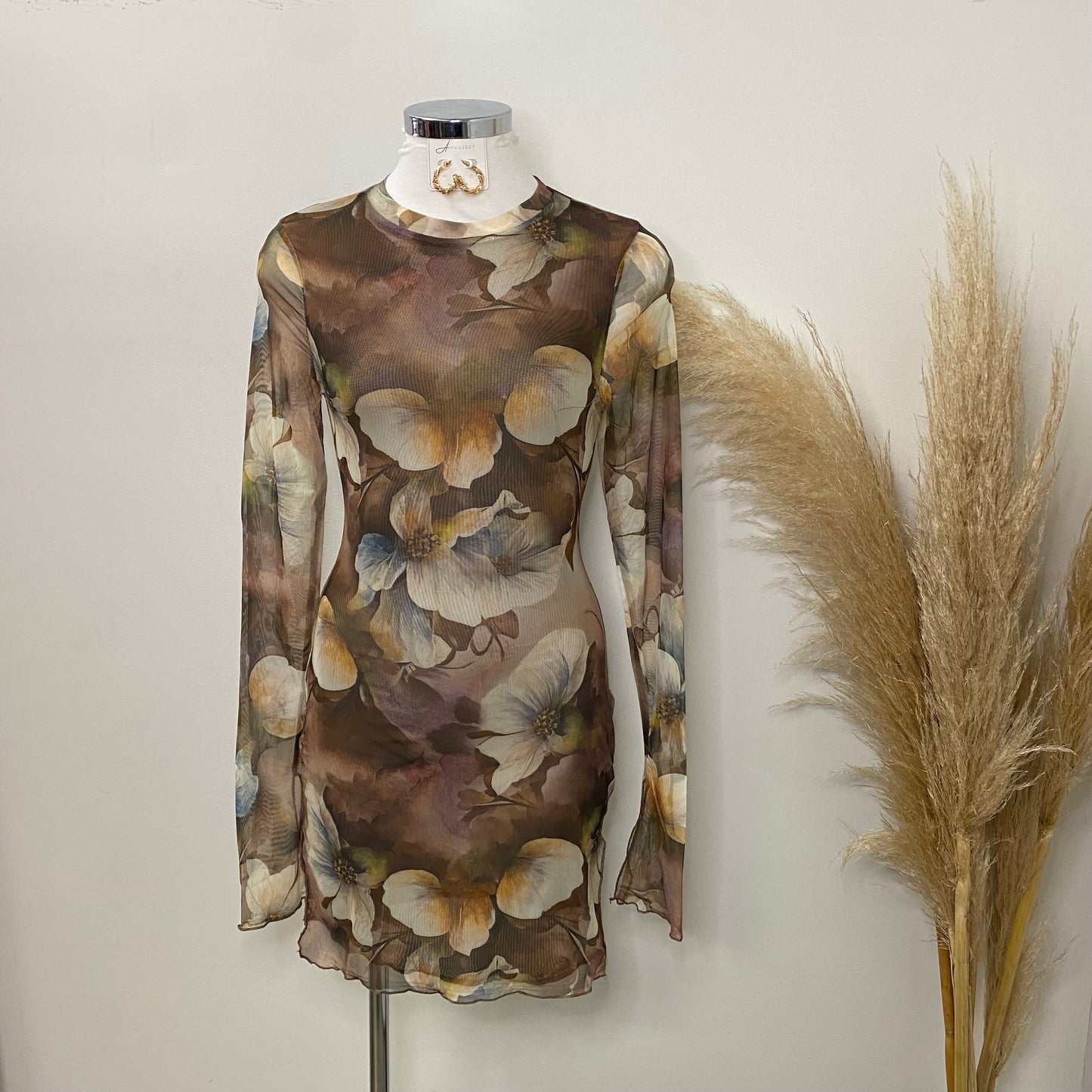 Limon Dress-Brown