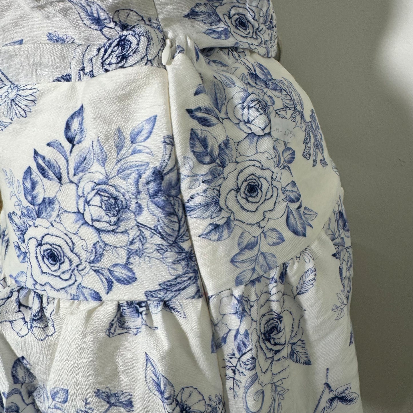 Cielito Skirt Set-White/Blue