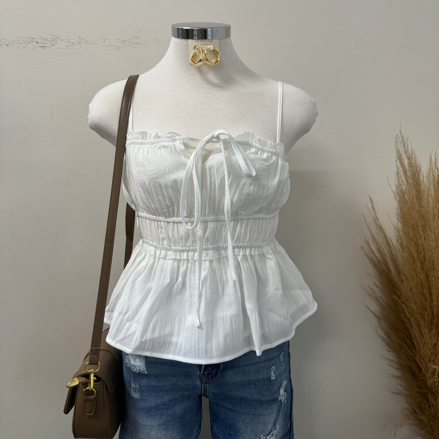 Iris Top-White