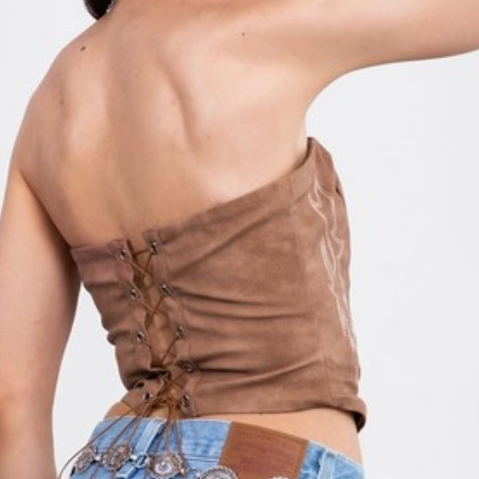 La nena Corset-Light Brown