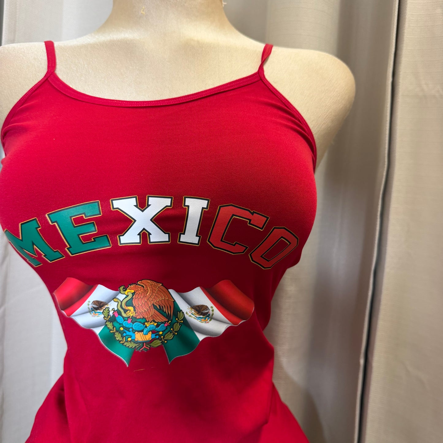 Spaghetti Mexico Top-Red
