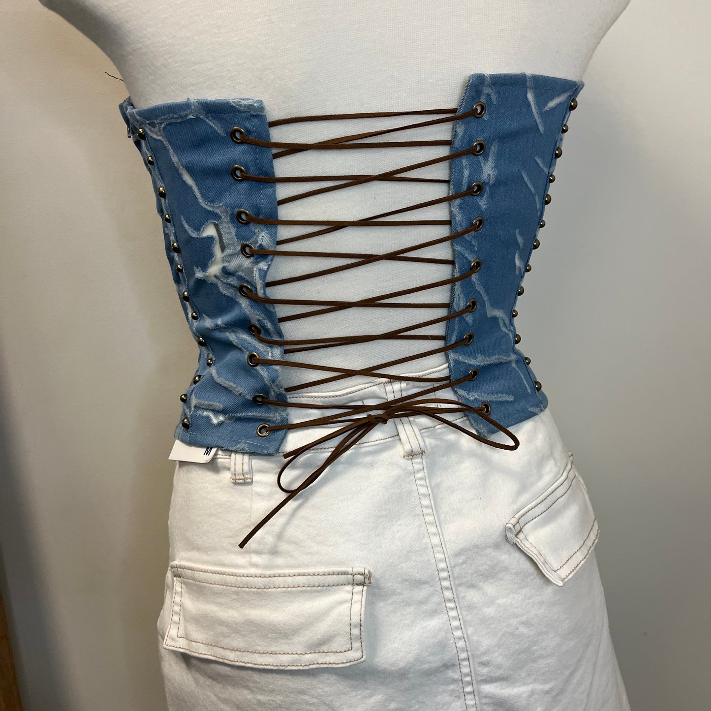 Pico Corset-Blue